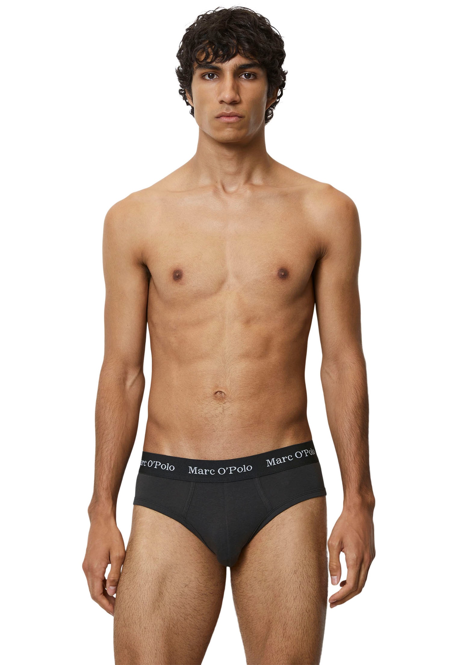 Marc O'Polo Slip »Essentials« 3er Pack,  mit verstärkter Frontpartie
