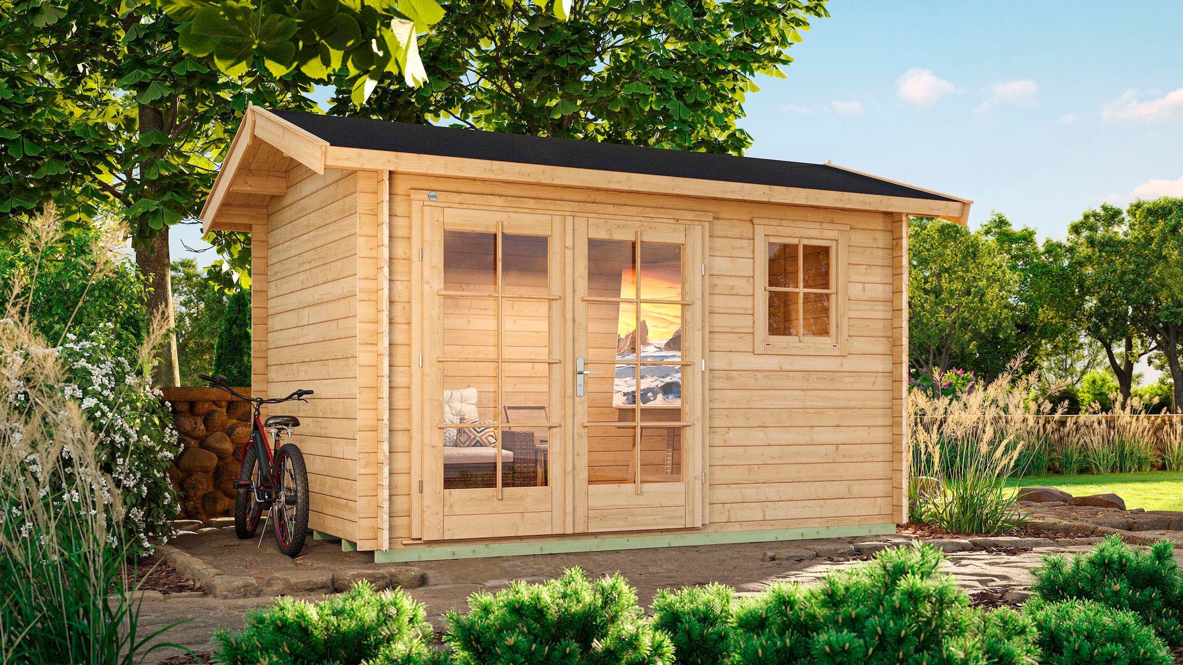 weka Gartenhaus »163 Gr.2, 28 mm«