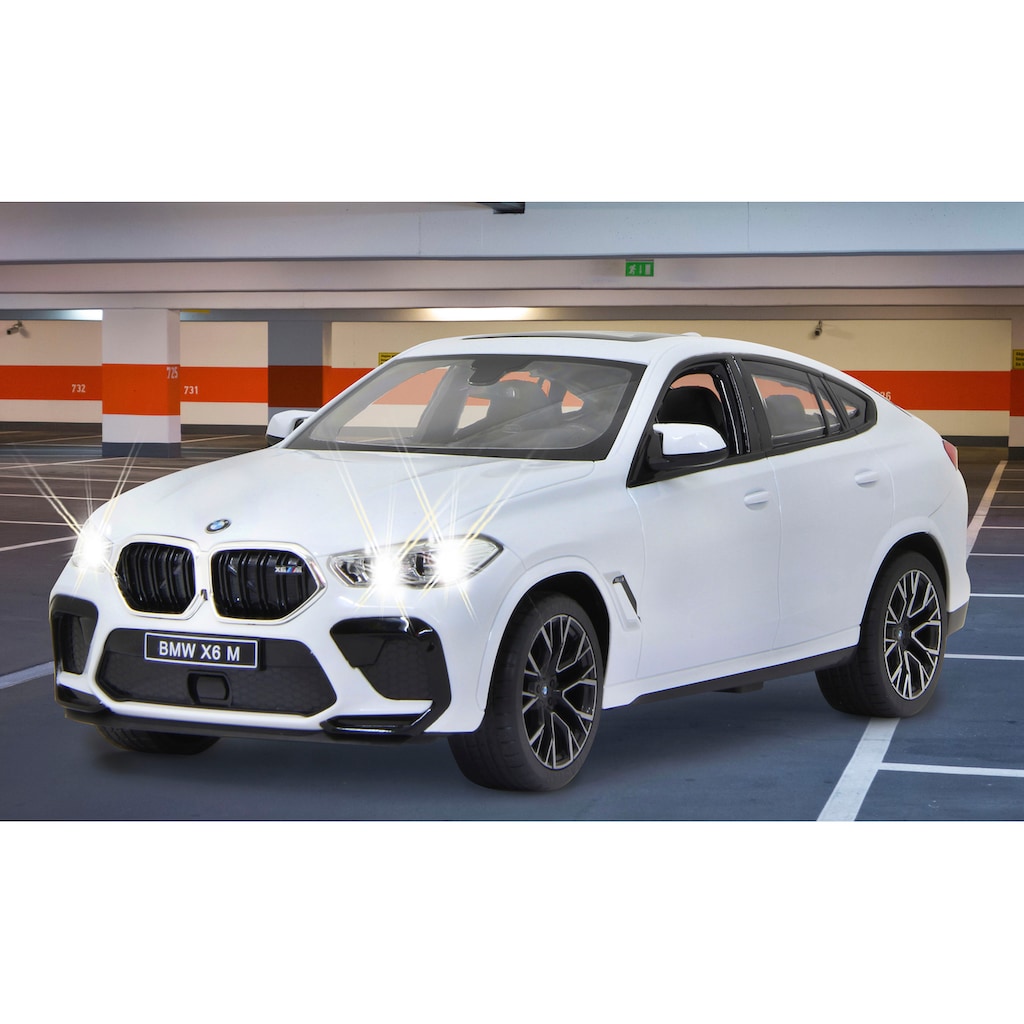Jamara RC-Auto »Deluxe Cars, BMW X6 M 1:14, weiß - 2,4 GHz«