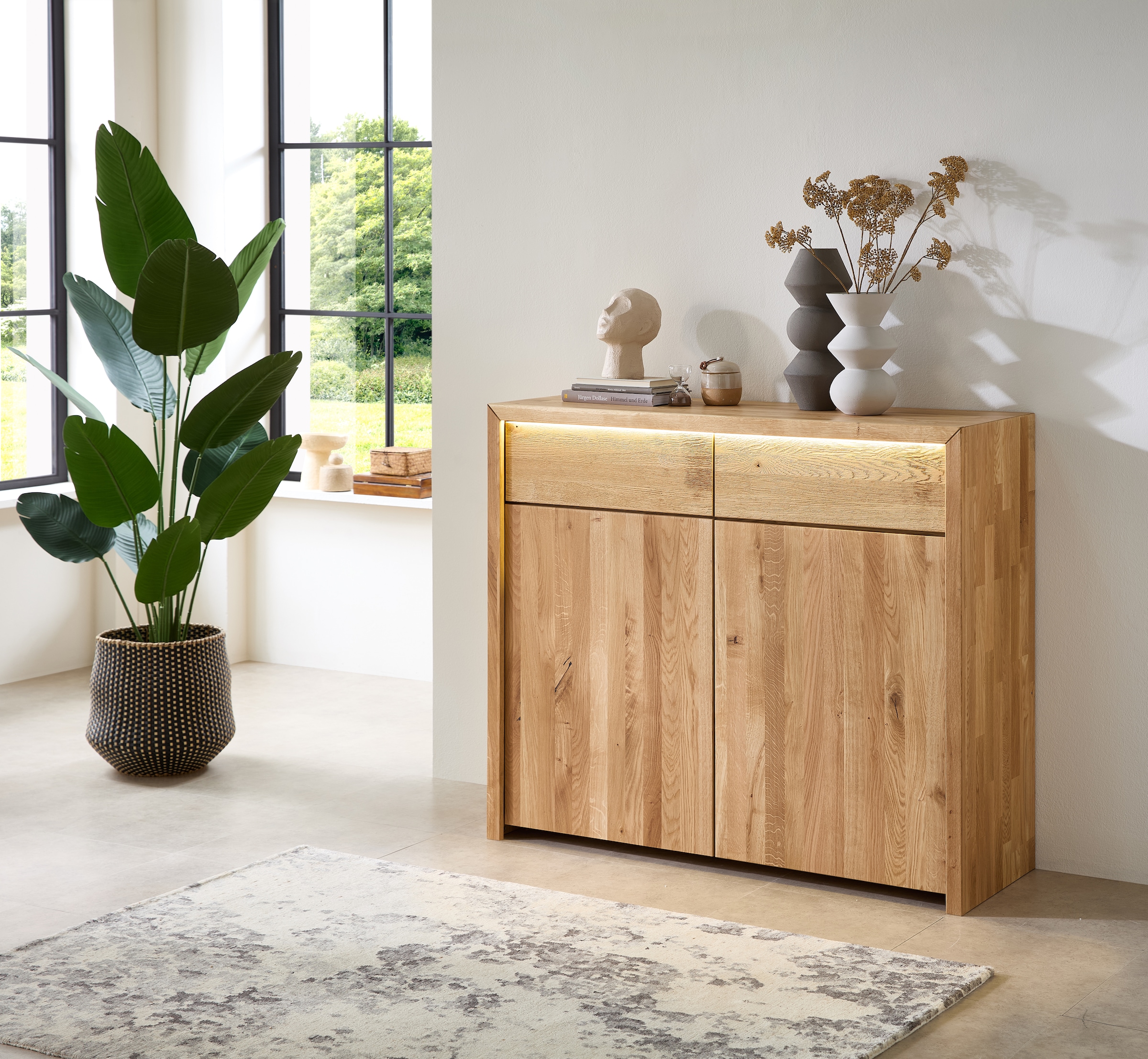 Home affaire Kommode »Ambroise« inkl. LED-Beleuchtung