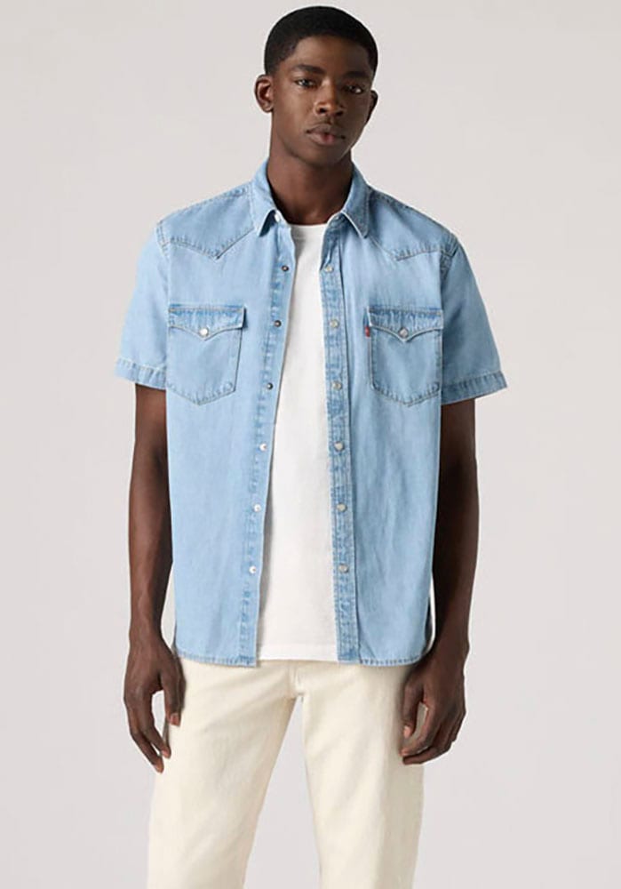 Levi's® Jeanshemd »SS CLASSIC WESTERN« mit Brusttaschen