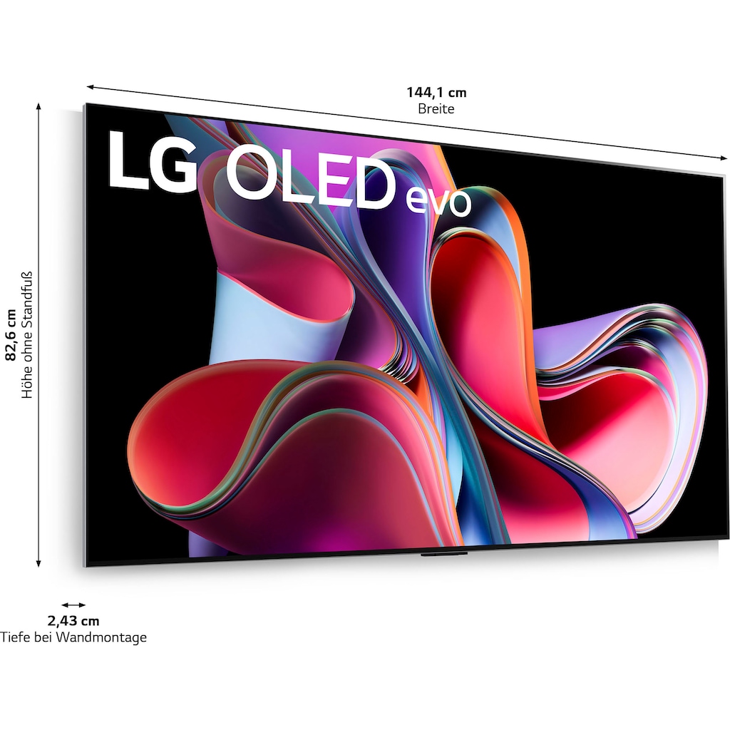 LG OLED-Fernseher »OLED65G39LA«, 164 cm/65 Zoll, 4K Ultra HD, Smart-TV