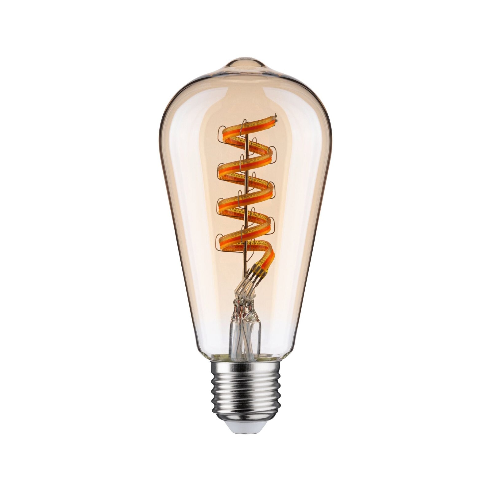Paulmann LED-Leuchtmittel »Smart Filament ST64 470lm 2200K-6500K gold 230V«, 1 St., Tageslichtweiß