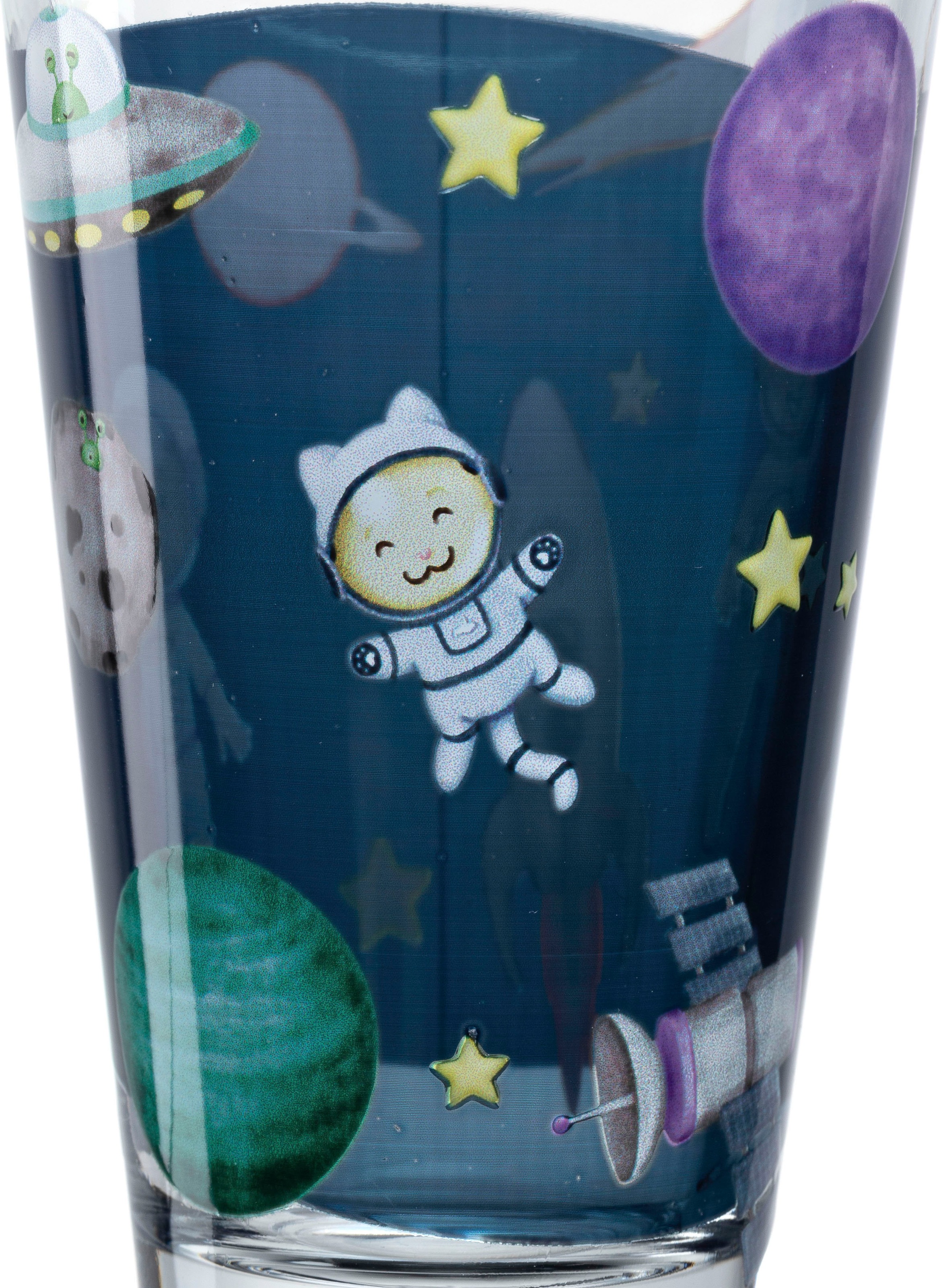 LEONARDO Gläser-Set »BAMBINI AVVENTURA Weltall«, (Set, 6 tlg.), 300 ml, 6-teilig
