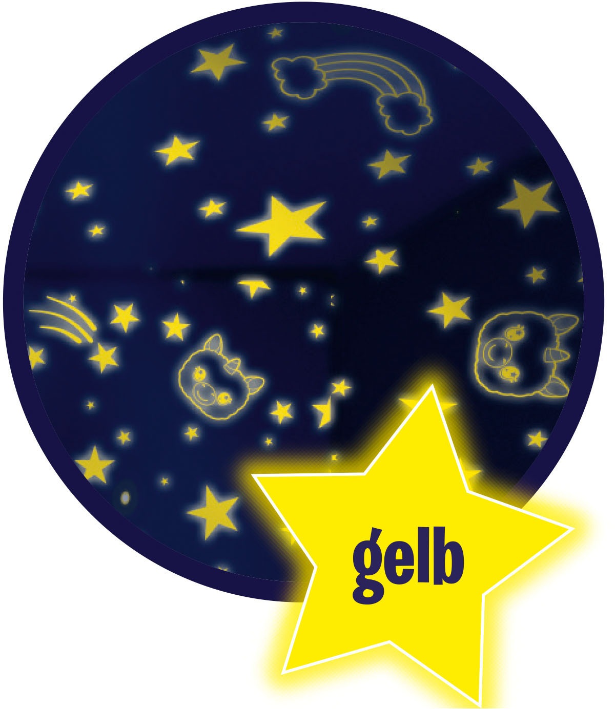 MediaShop Plüschfigur »Star Belly Dream Light - Magisches Einhorn«, mit Nachtlichtfunktion