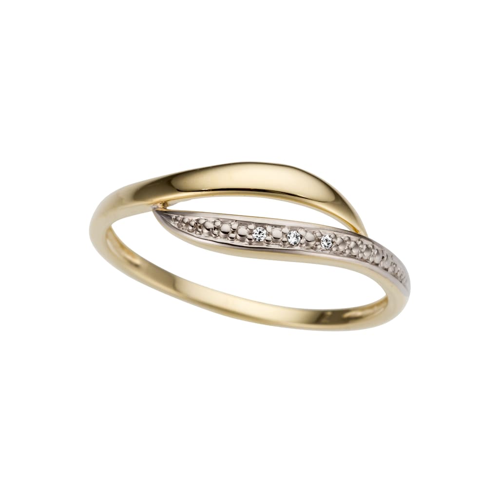 Firetti Diamantring »Schmuck Geschenk Gold 333 Damenring Verlobungsring Goldring«