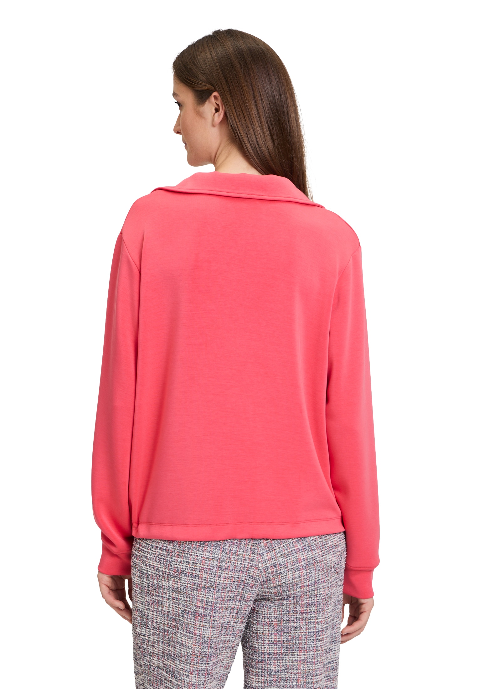 Betty&Co Sweatshirt »Sweatshirt mit Kragen«