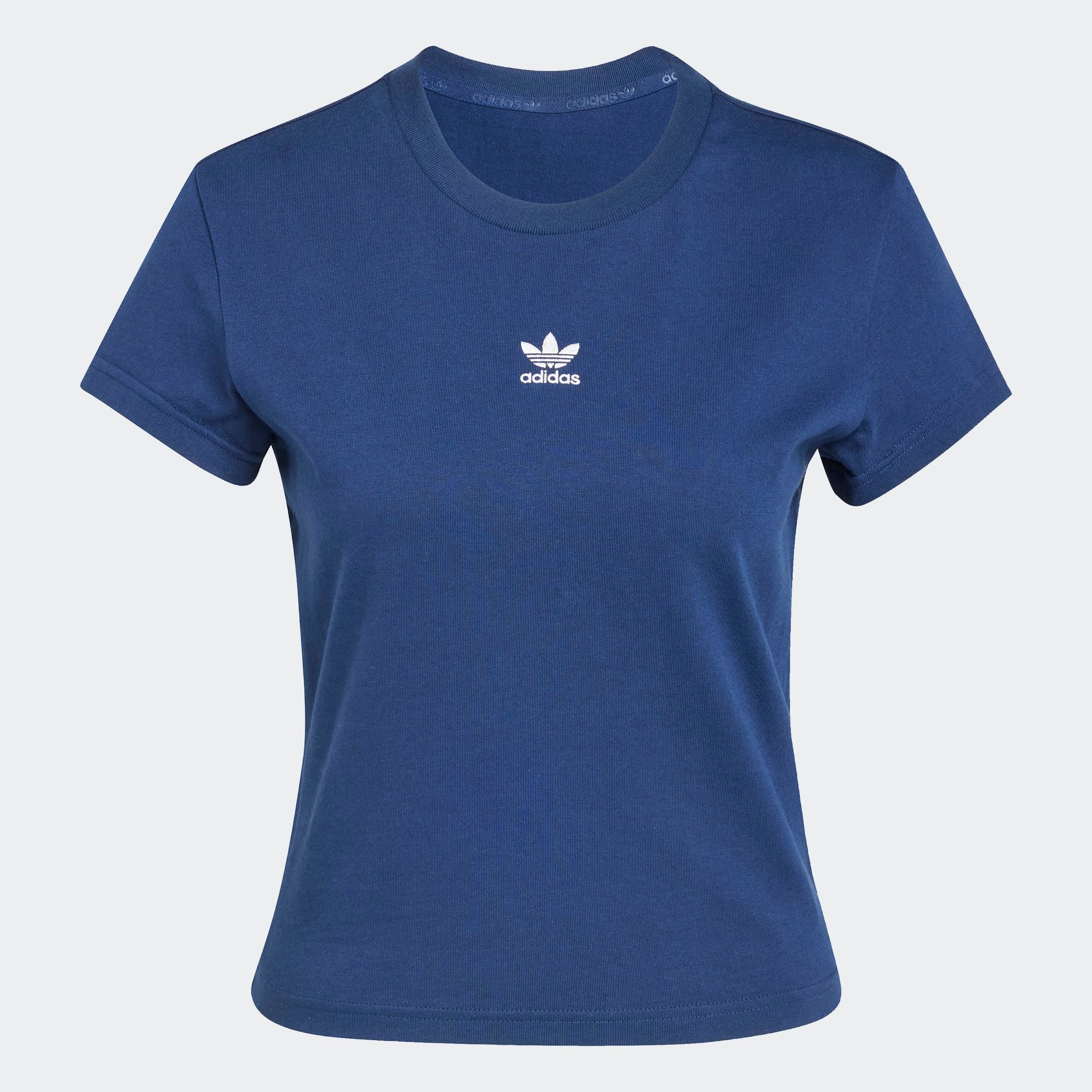 adidas Originals T-Shirt »ESSENTIALS SLIM« sportlicher Stil, schmale Silhouette, aus Single Jersey
