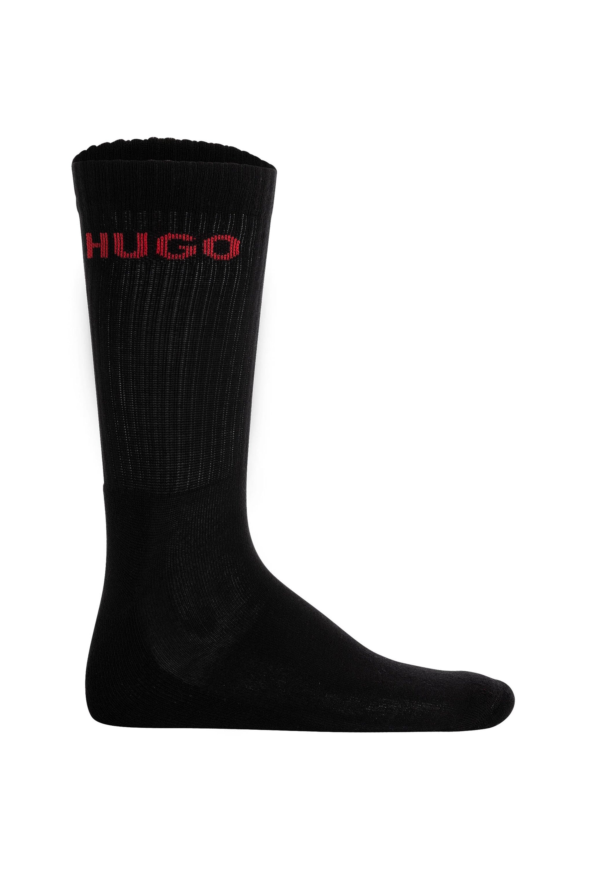 HUGO Socken »Socken 6P QS RIB LOGO CC 6er Pack«