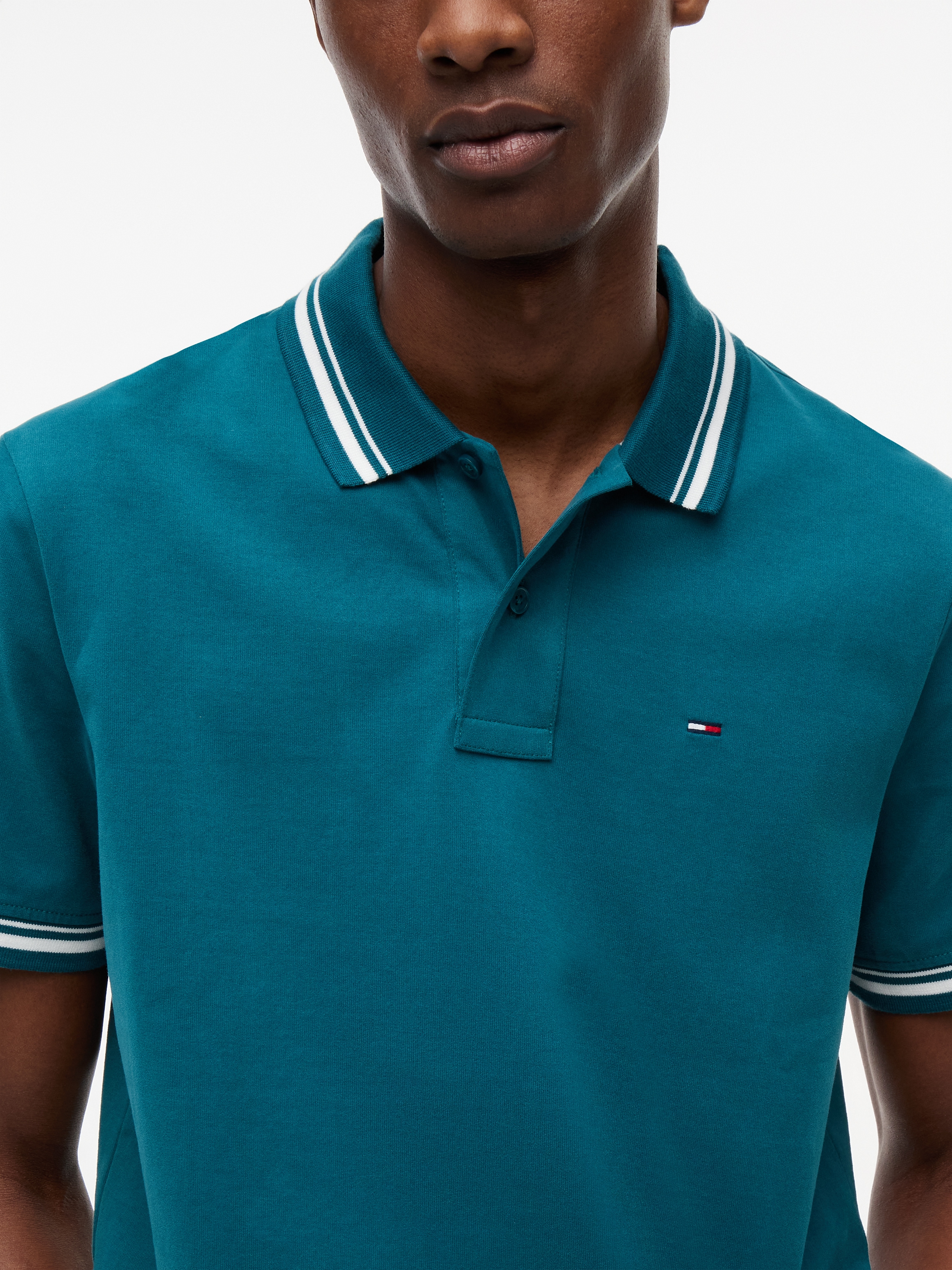 Tommy Jeans Poloshirt »TJM REGULAR TIPPED« Regular fit mit Polokragen