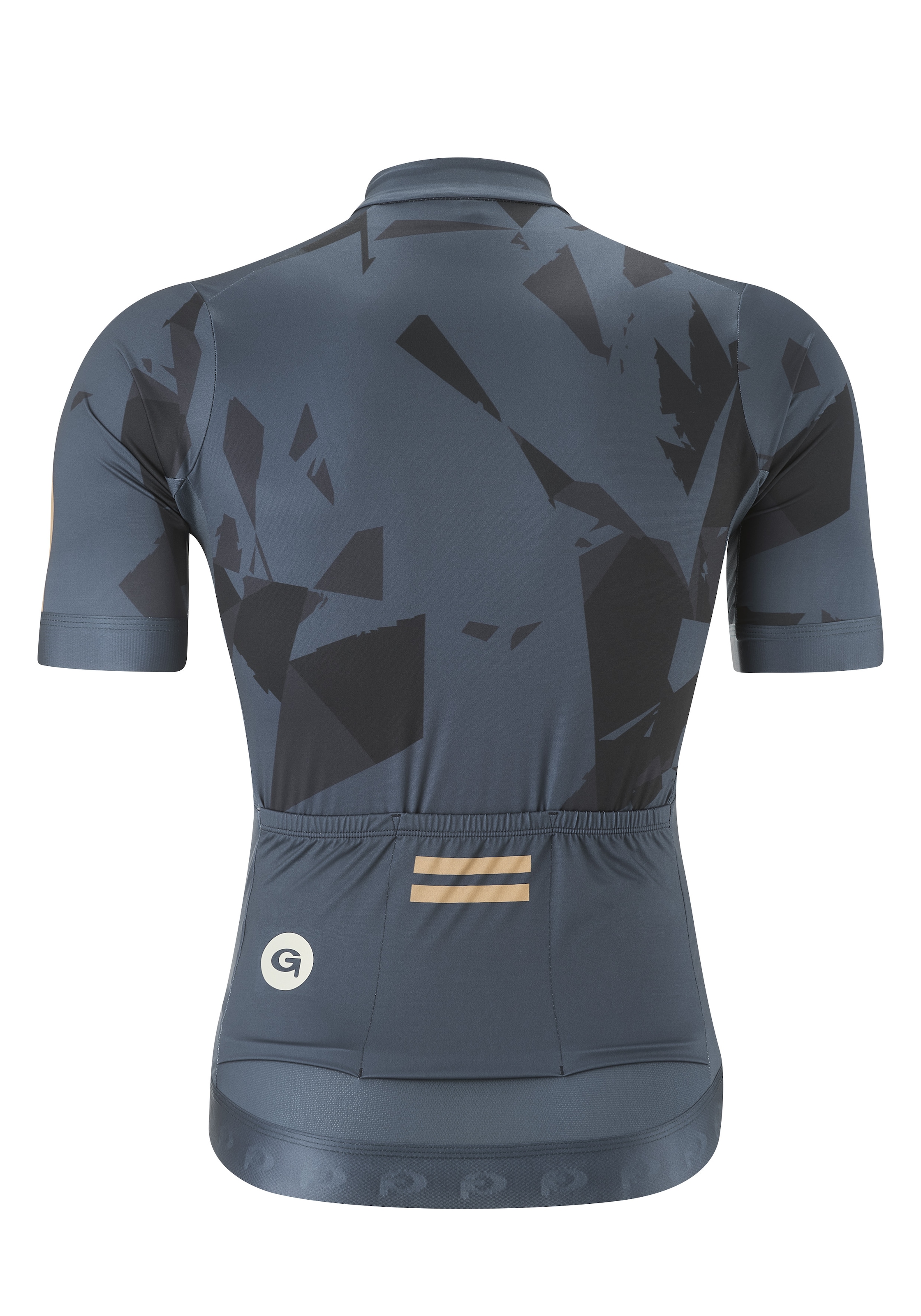 Gonso Radtrikot »TRESERO«, Herren Radshirt kurzarm, atmungsaktives Fahrradtrikot mit Rückentasche