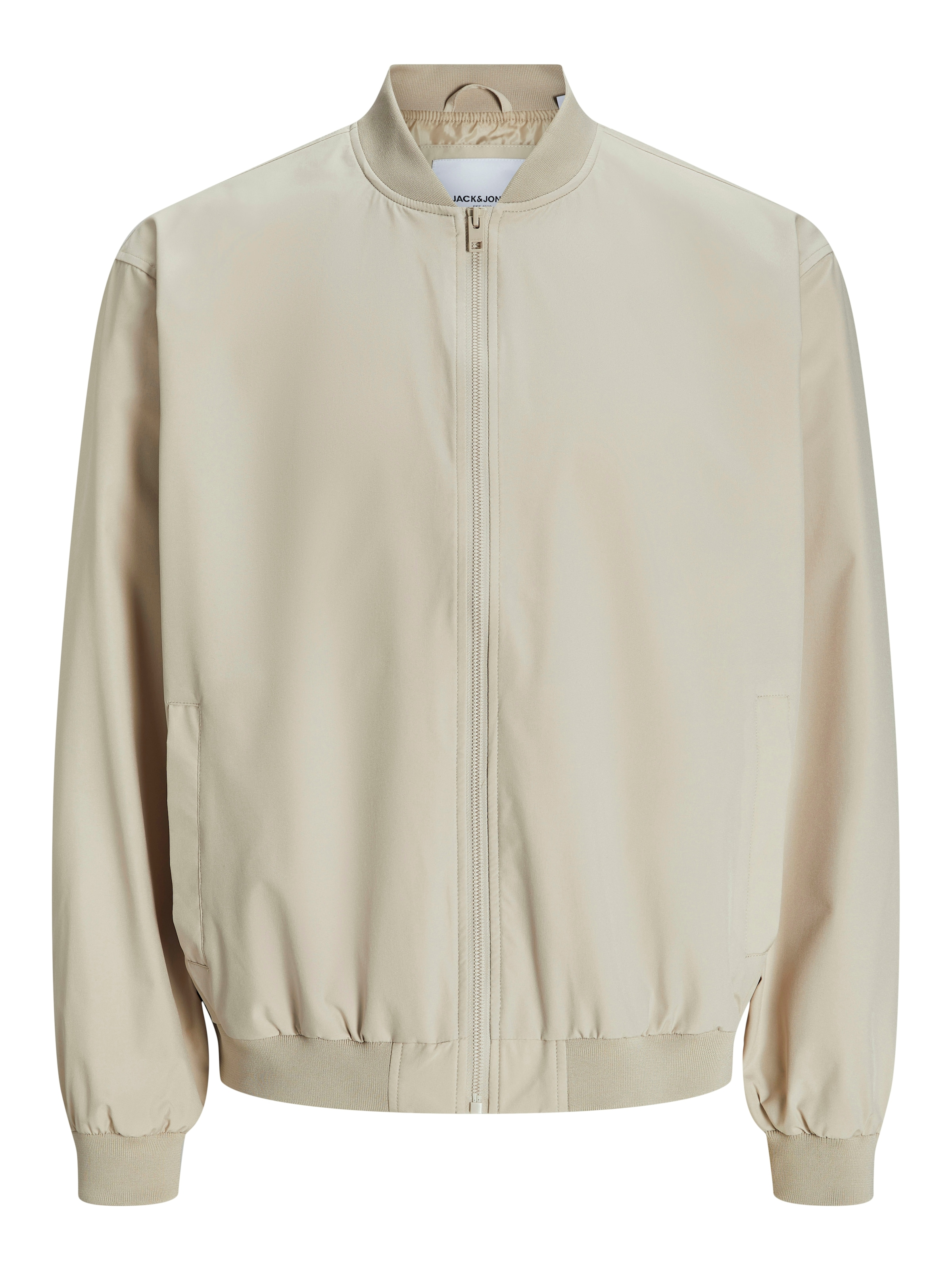 Jack & Jones Bomberjacke »JJECHARGE BOMBER JACKET NOOS«, ohne Kapuze, mit Rippbündchen