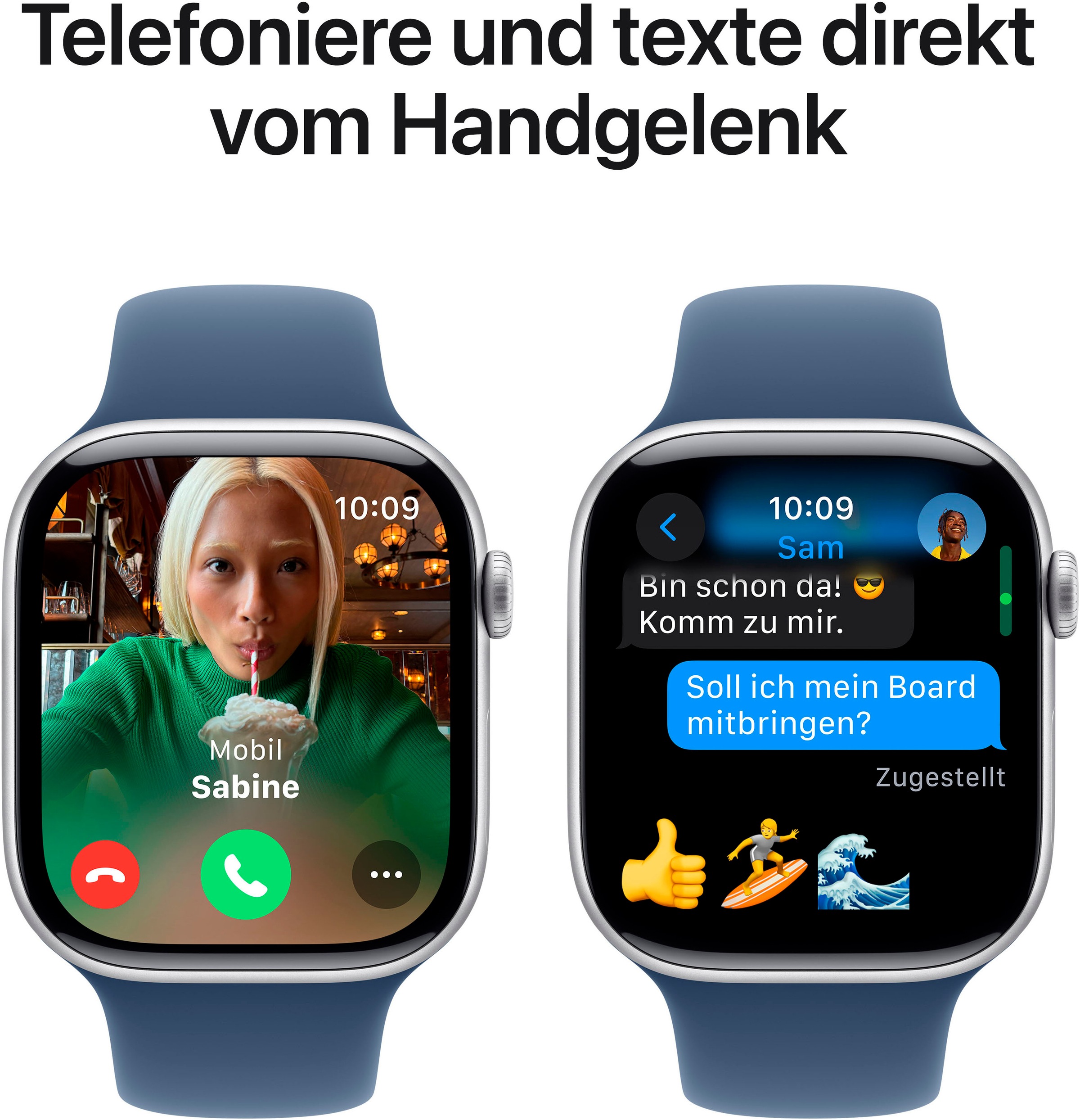Apple Smartwatch »Watch Series 10 Aluminium«, Watch OS 11