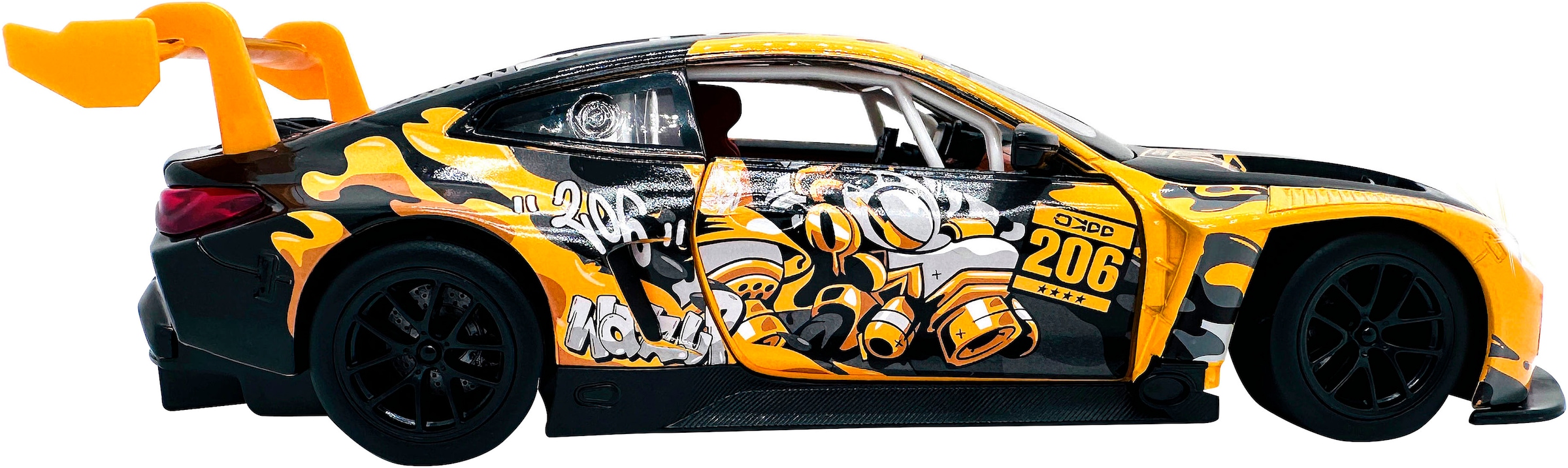 Jamara Spielzeug-Auto »Diecast, BMW M4 GT3 inklusive Batterien« LED Licht; Maßstab 1:24