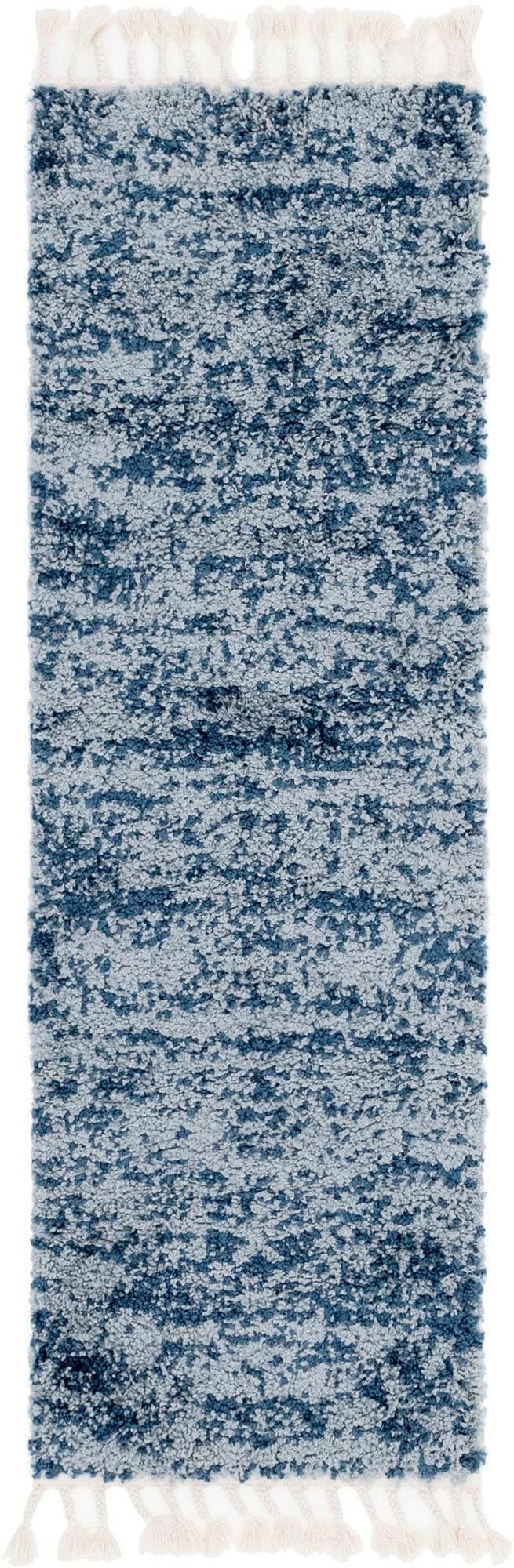 Myflair Möbel & Accessoires Hochflor-Läufer »Top Shag Lagerräumung«, rechteckig, 32 mm Höhe, Teppich-Läufer, gewebt, melierte Optik, weich & kuschelig, mit Fransen