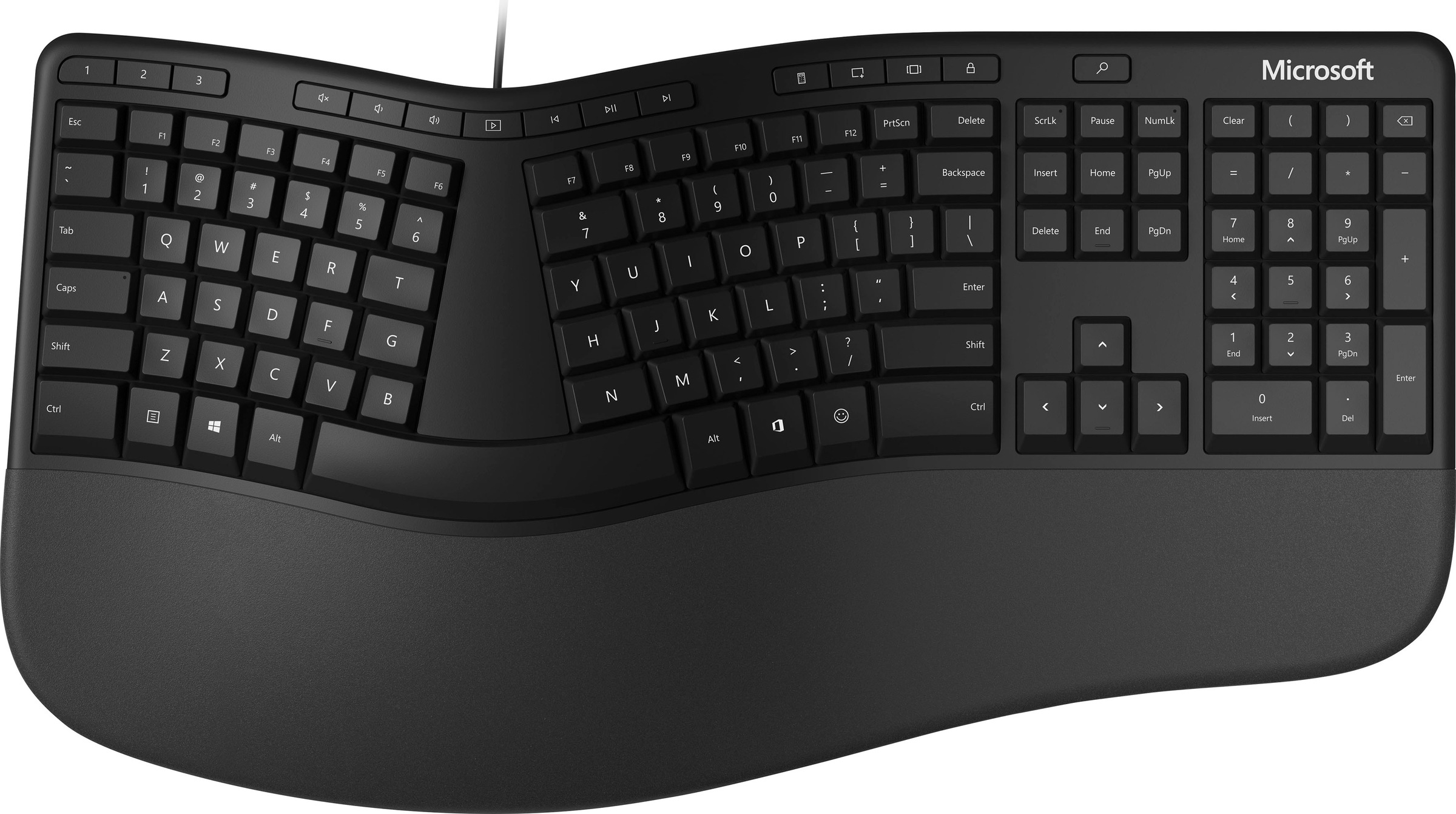 Microsoft Tastatur »Ergonomic Desktop«