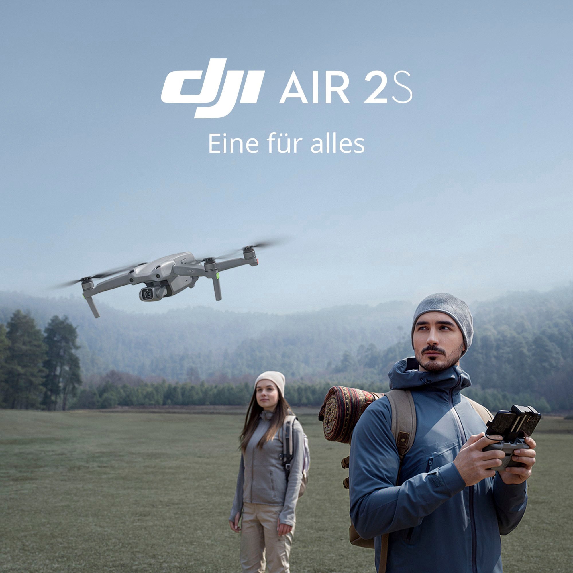 DJI Drohne »AIR 2S«, (DJI RC-N1 Fernsteuerung)