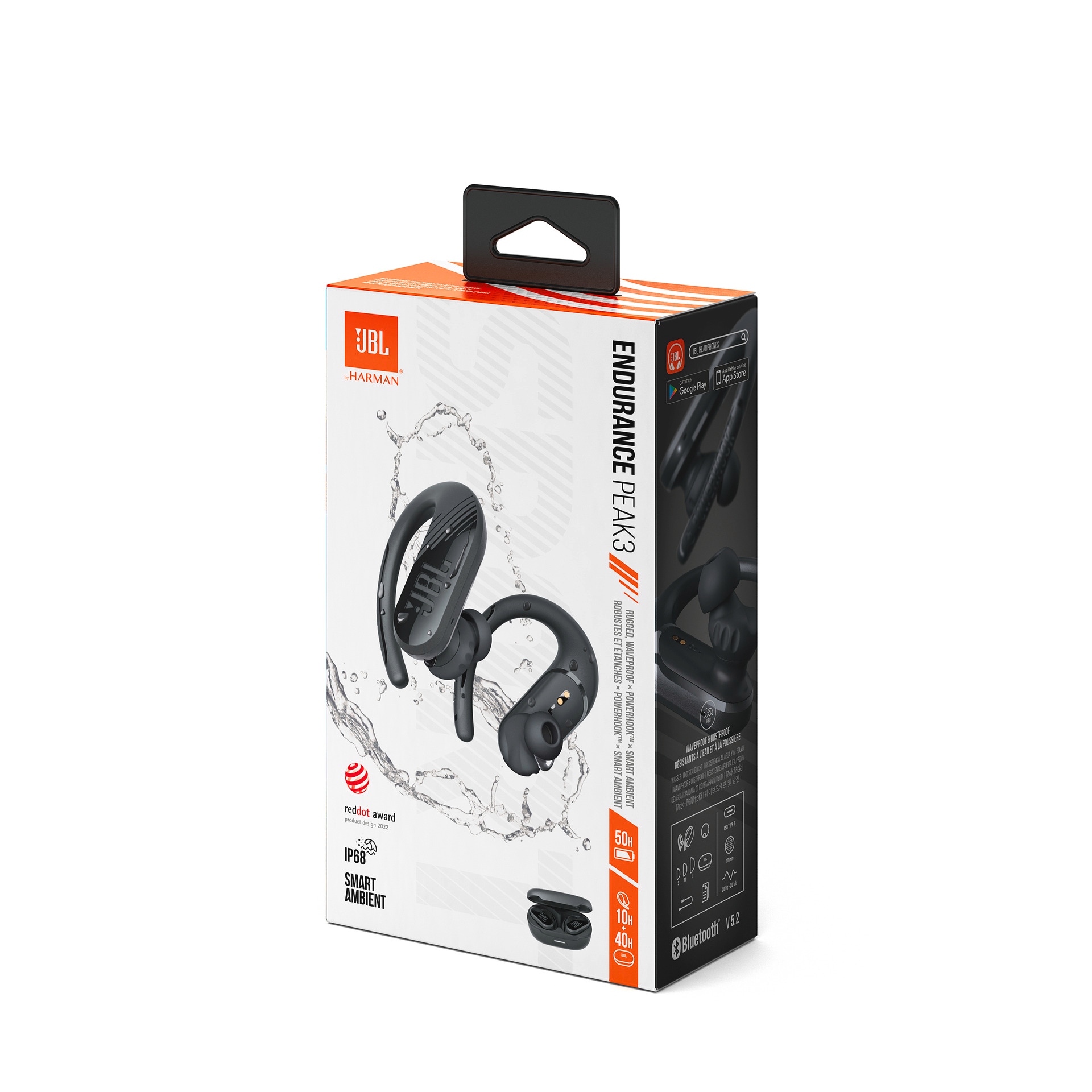 JBL wireless In-Ear-Kopfhörer »Endurance PEAK 3 - TW Sport Earbuds« ➥ 3  Jahre XXL Garantie | UNIVERSAL