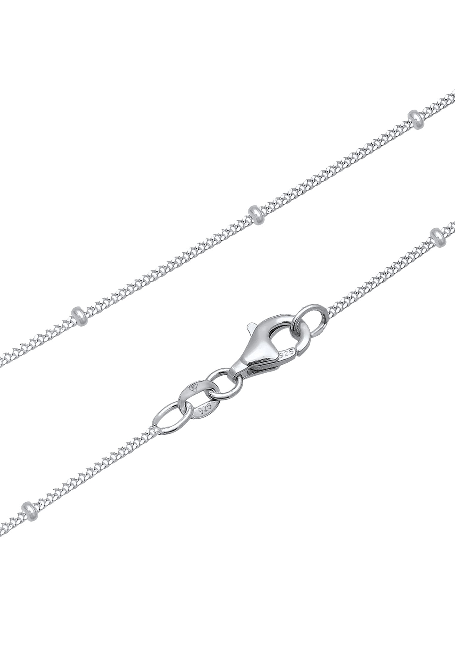 Elli Kette mit Anhänger »Halskette Sonne Mond mit Kugelkette 925er Silber«