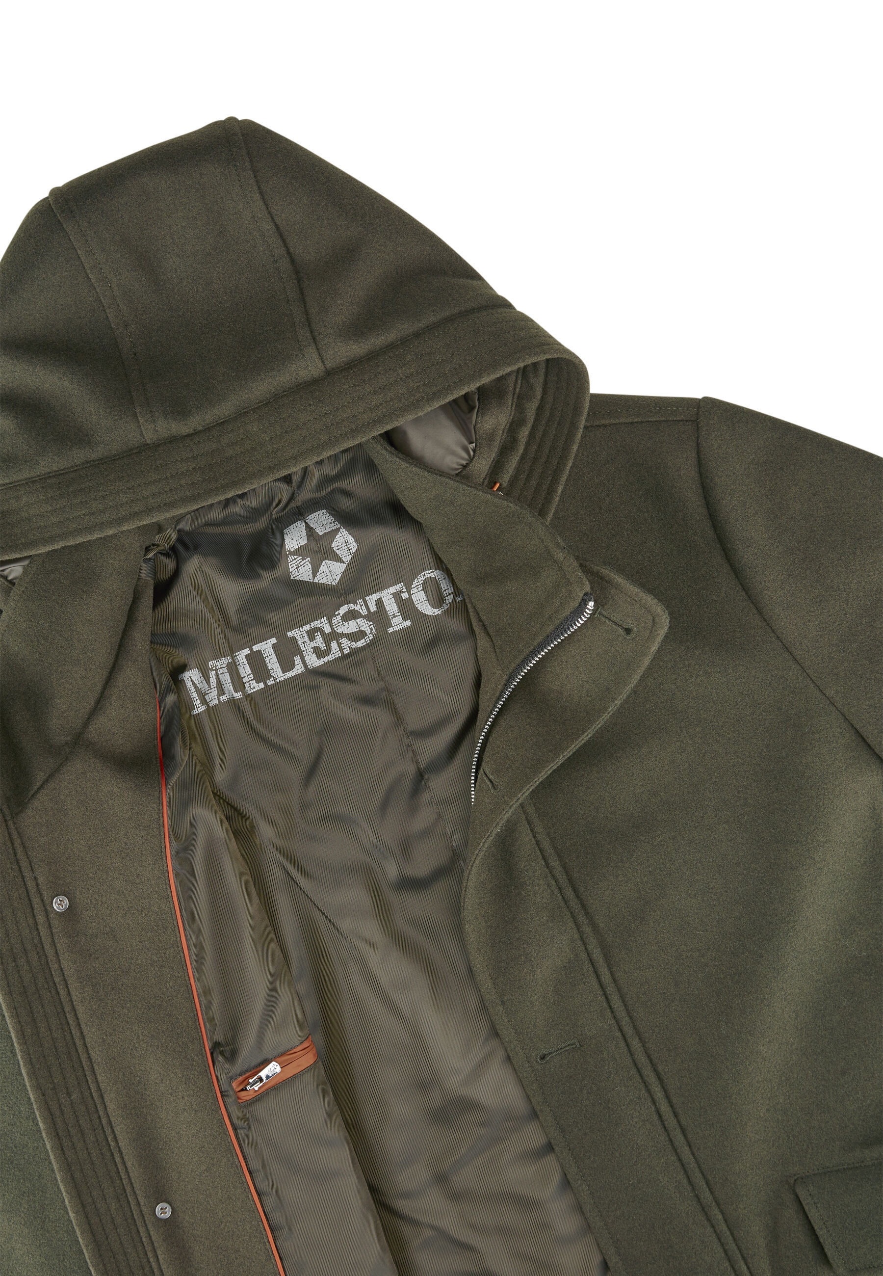 Milestone Winterjacke »MSAshton« mit Kapuze mit leicht taillierter Passform