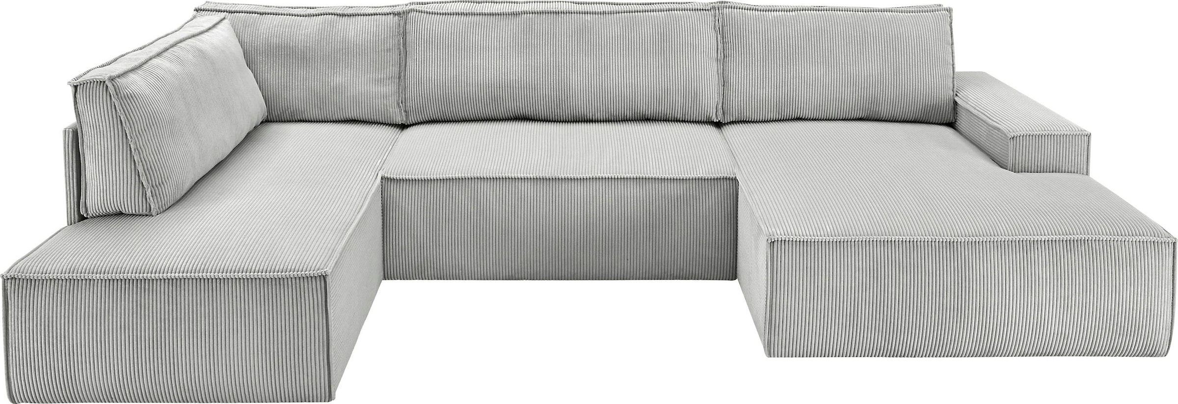 Wohnlandschaft »SHERWOOD XXL 329 cm, U-Form, Schlafsofa,«, Schlaffunktion m....