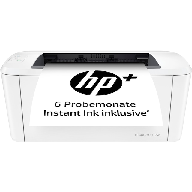 HP Laserdrucker »LaserJetM110we, Schwarzweiß, Wireless«, HP+ Instant Ink  kompatibel ➥ 3 Jahre XXL Garantie | UNIVERSAL