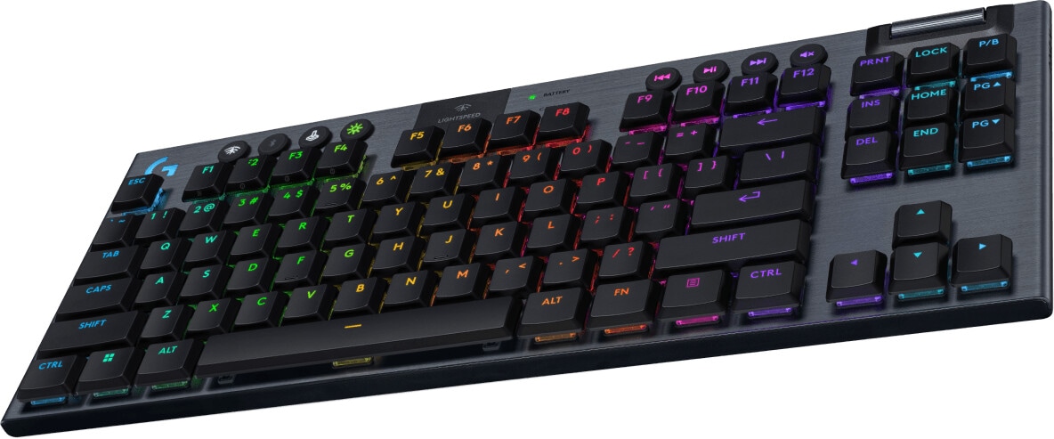 Logitech G Gaming-Tastatur »G915 X LIGHTSPEED TKL Wireless Gaming Keyboard - BLACK - DEU«