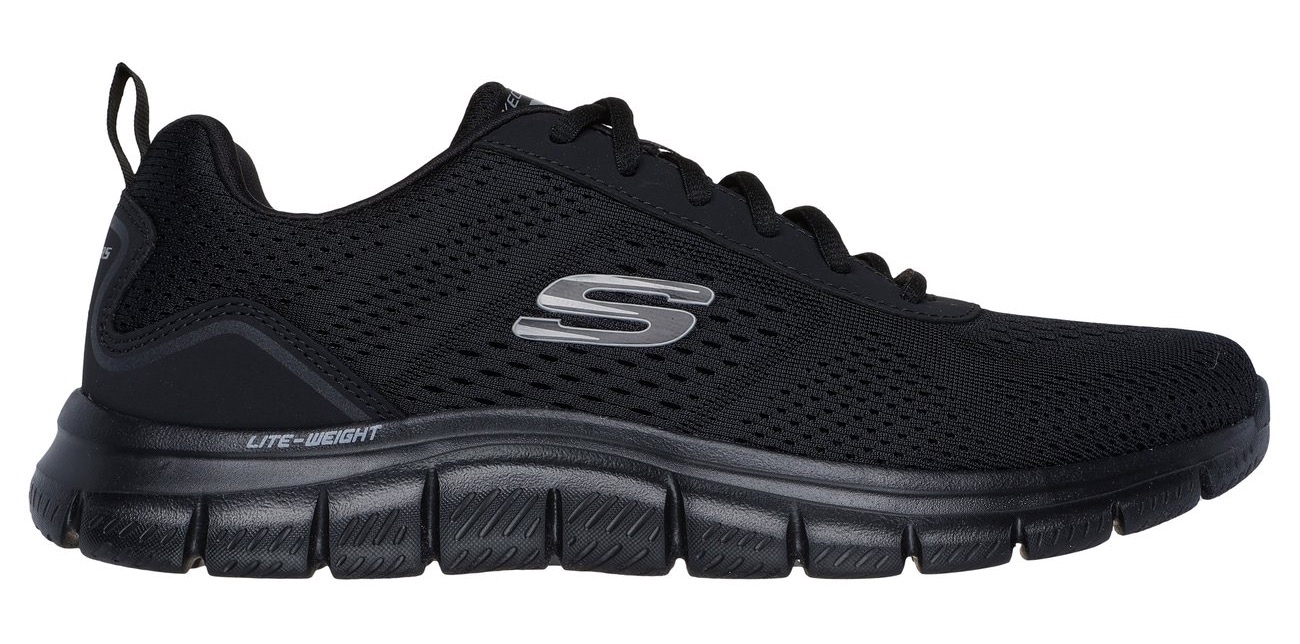 Skechers Schnürschuh »TRACK-LESHUR«, Freizeitschuh, Trainingsschuh im Materialmix