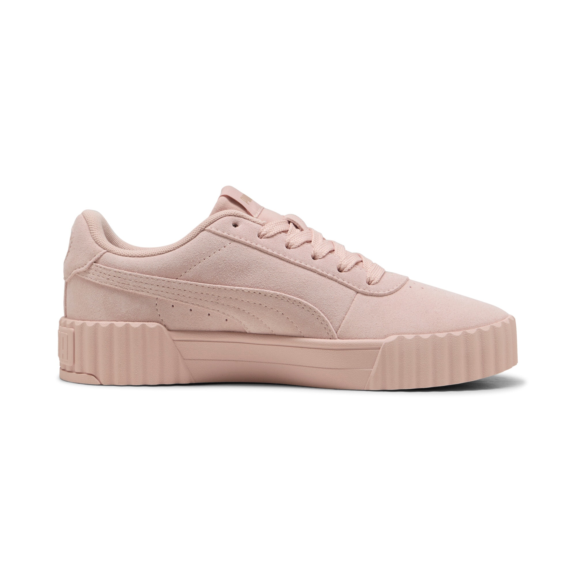PUMA Sneaker »CARINA 30 SD«  aus Wildleder, mit SOFTFOAM+ Einlegesohle, mit Schnürung