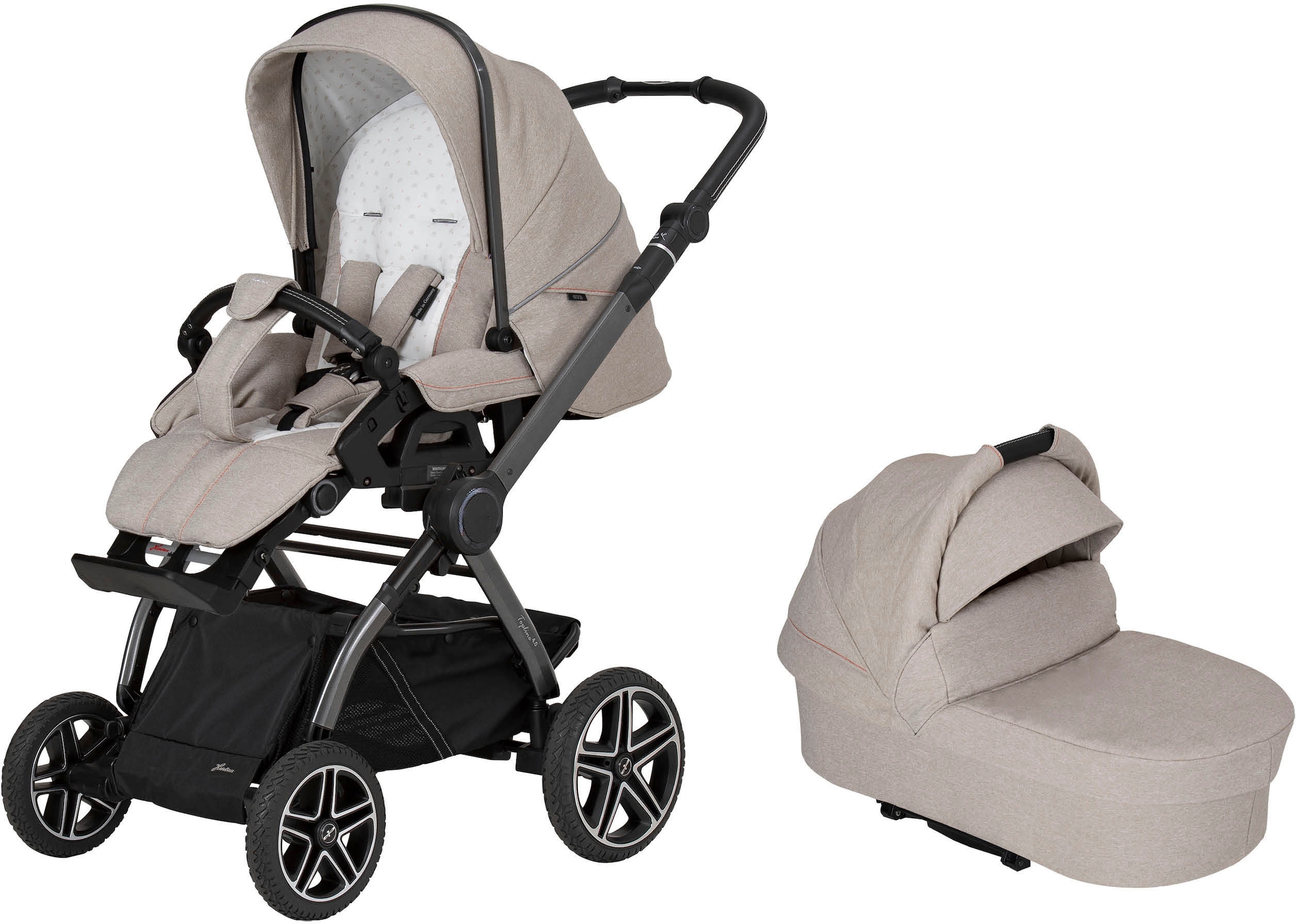 Kombi-Kinderwagen »Topline 4.0 GTS«, mit Falttasche; Made in Germany