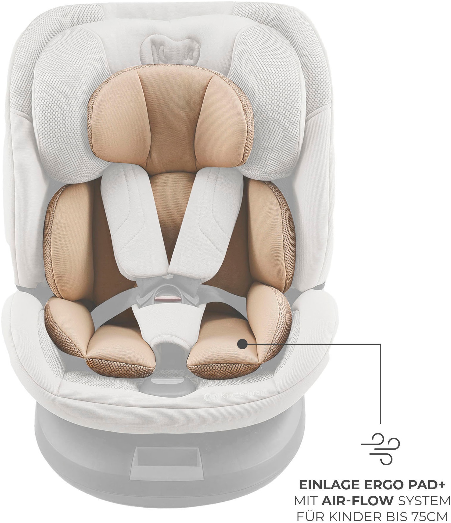 Kinderkraft Autokindersitz »XPEDITION 3 i-Size« Klasse 0 / I / II (bis 25 kg) 360° – drehbarer Kindersitz