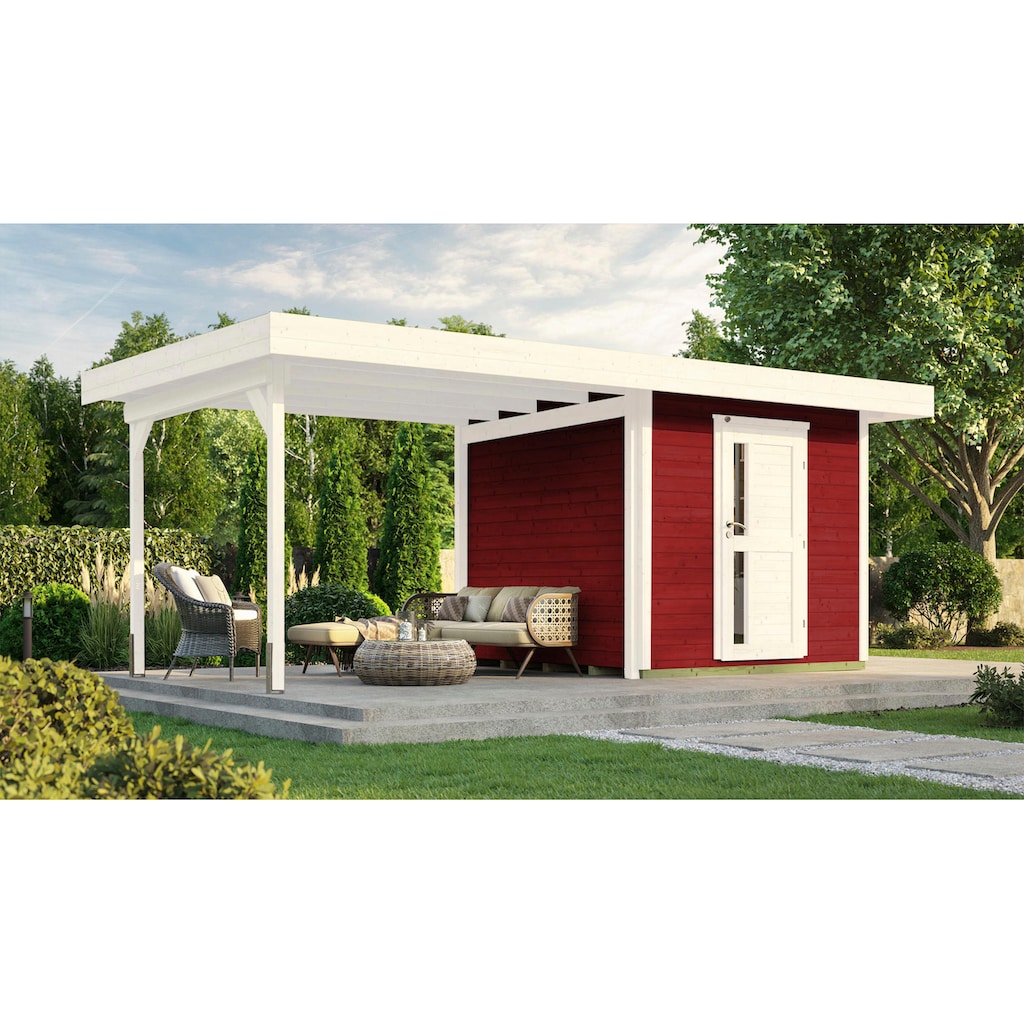 weka Gartenhaus »Designhaus 172 B«, (Set)