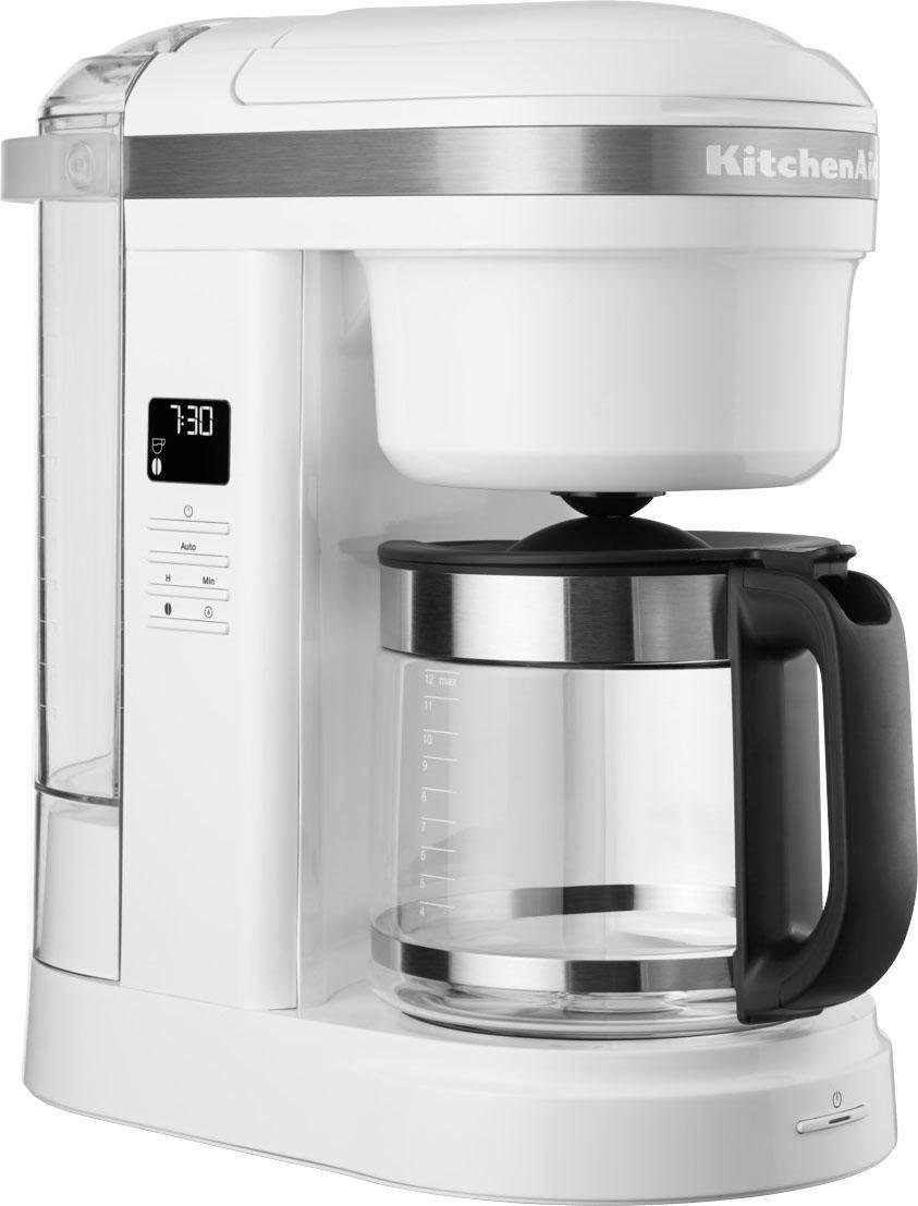 KitchenAid Filterkaffeemaschine »5KCM1208EWH WEISS«, 1,7 l Kaffeekanne, CLASSIC Drip-Kaffeemaschine mit spiralförmigem Wasserauslass