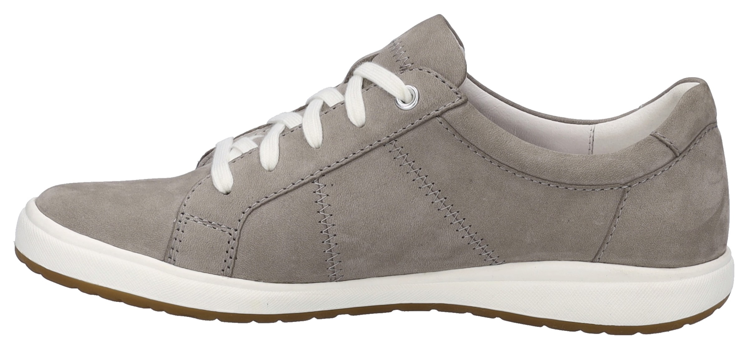 Josef Seibel Sneaker »CAREN 01«, Freizeitschuh, Halbschuh, Schnürschuh mit gepolstertem Schaftrand