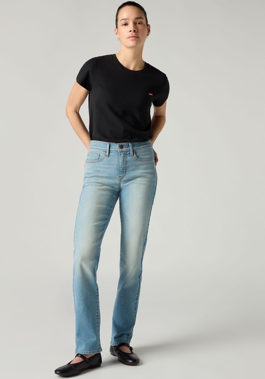 Levi's® Gerade Jeans »314 Shaping Straight« mit Stretch
