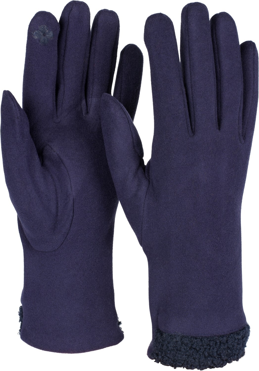 styleBREAKER Fleecehandschuhe »Touchscreen Handschuhe Teddyfell« 1 Stk.