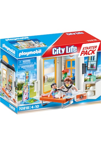 Playmobil® Konstruktions-Spielset »Starter Pack Kinderärztin (70818), City Life«, (57... kaufen