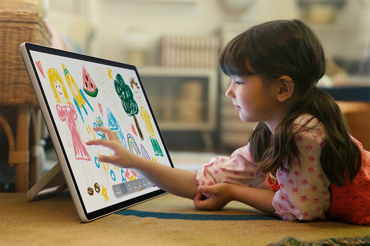 Samsung LED-Fernseher »27" The Movingstyle QHD AI Smart TV mit Touchscreen (2025)« 68 cm/27 ″ QHD Smart-TV