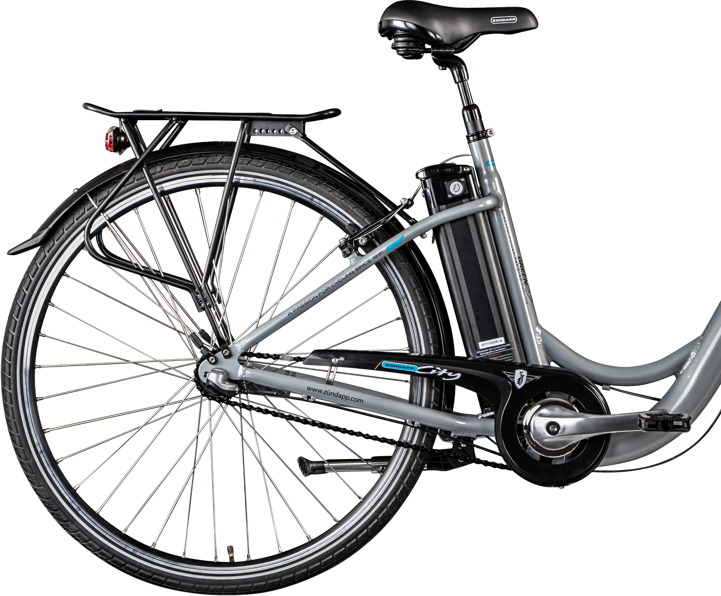 Zündapp E-Bike »Green 2.7«, 3 Gang, Frontmotor 250 W, Pedelec, Elektrofahrrad für Damen u. Herren