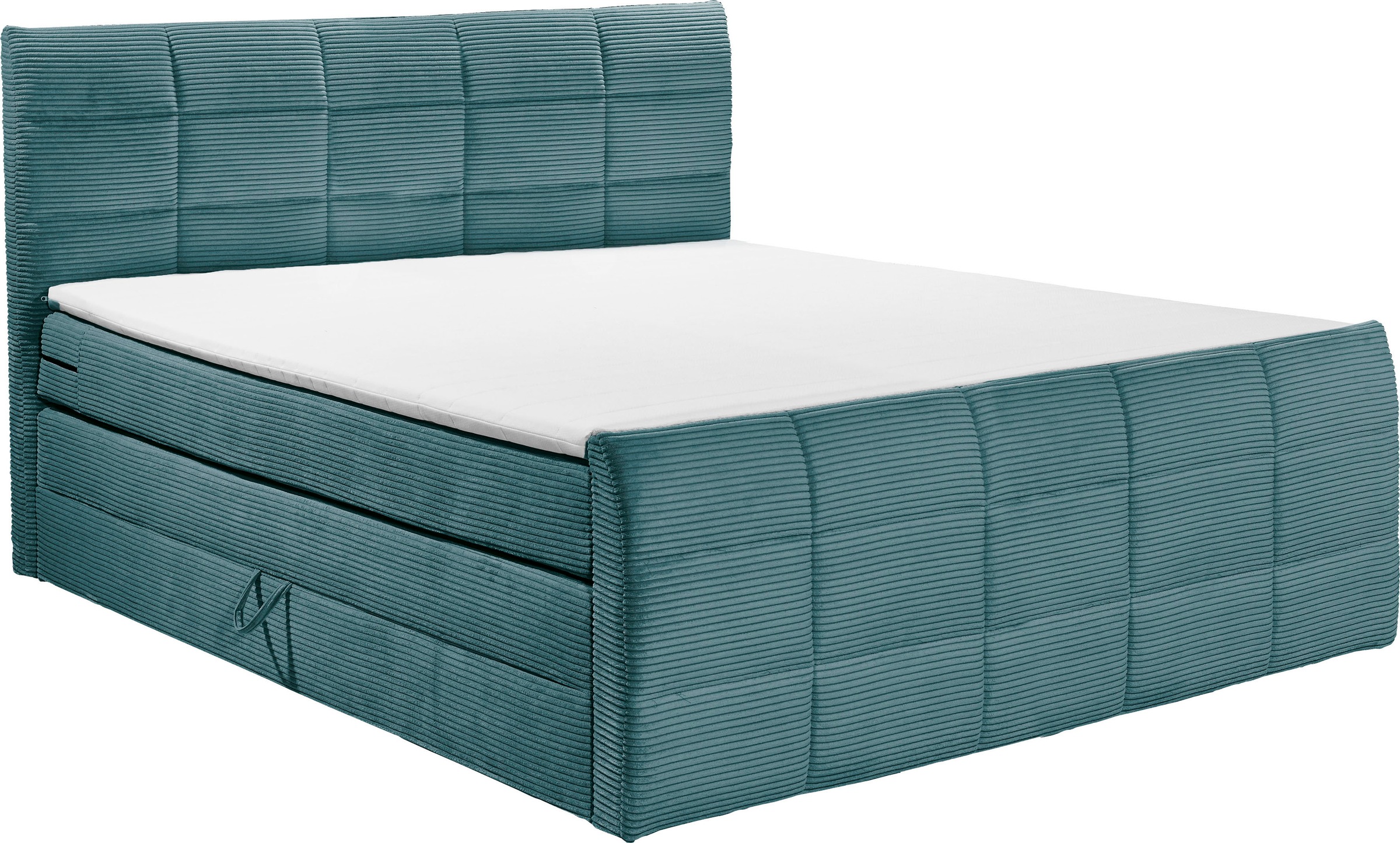 ED EXCITING DESIGN Boxspringbett »Bolivia«, harte Seite mit Kokosmatte, weiche Seite mit Filzabdeckung