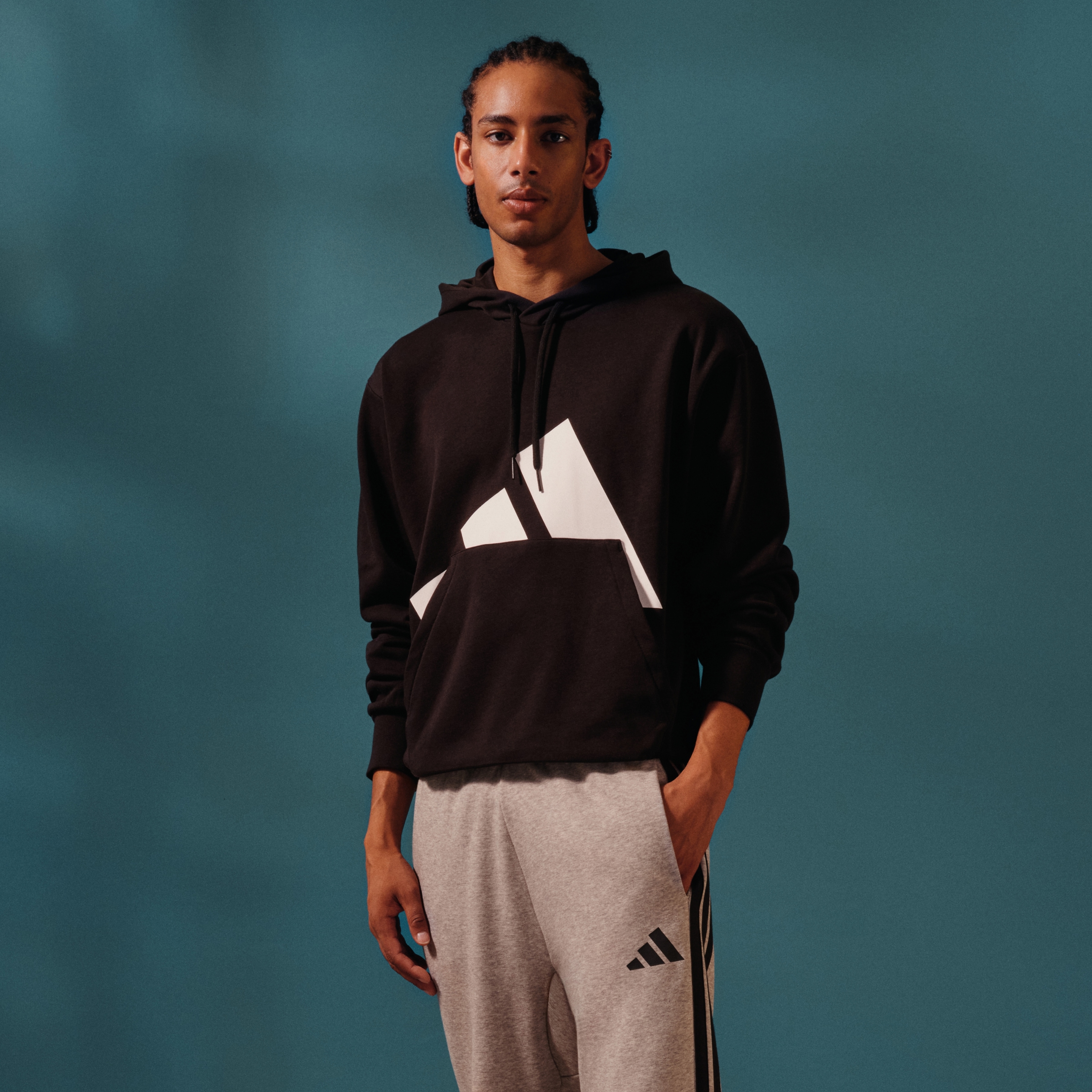 adidas Sportswear Kapuzensweatshirt »M 3S FT FZ HD«