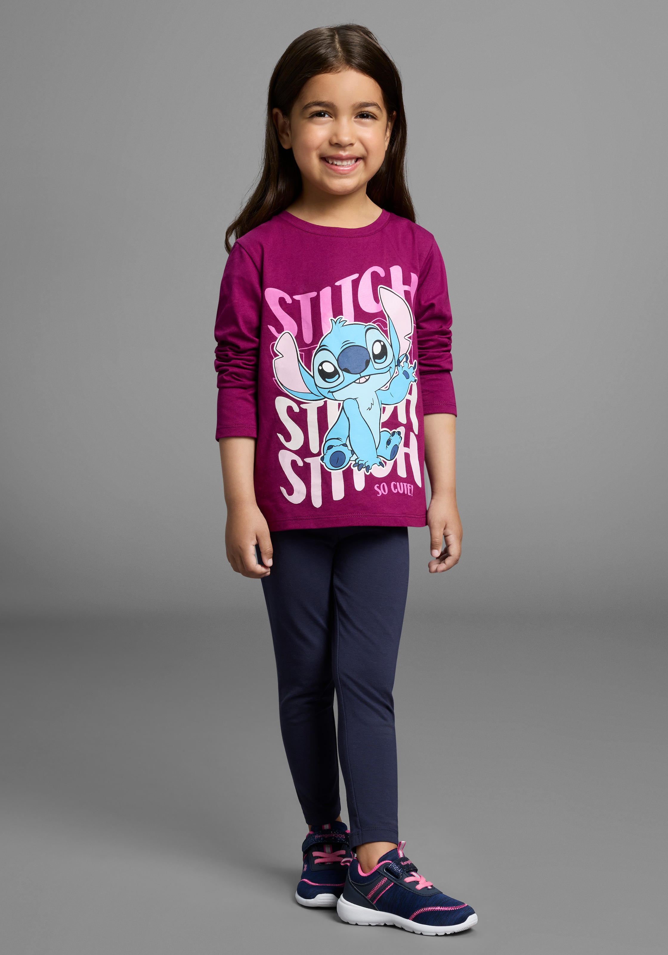 KIDSWORLD Langarmshirt »Disney Shirt Stitch & Lilo« Disney STITCH