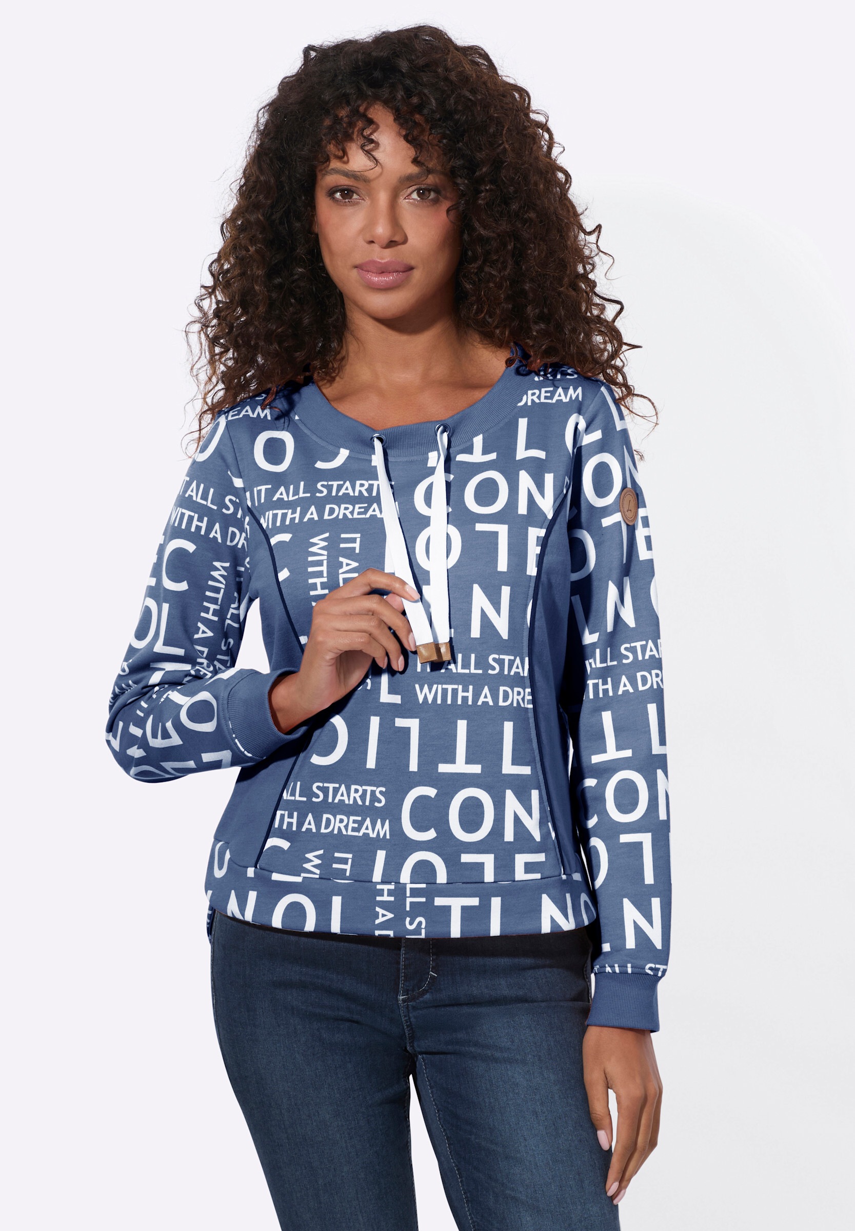 Witt Sweatshirt »Sweatshirt Sweatshirt mit angerautem Innenteil«
