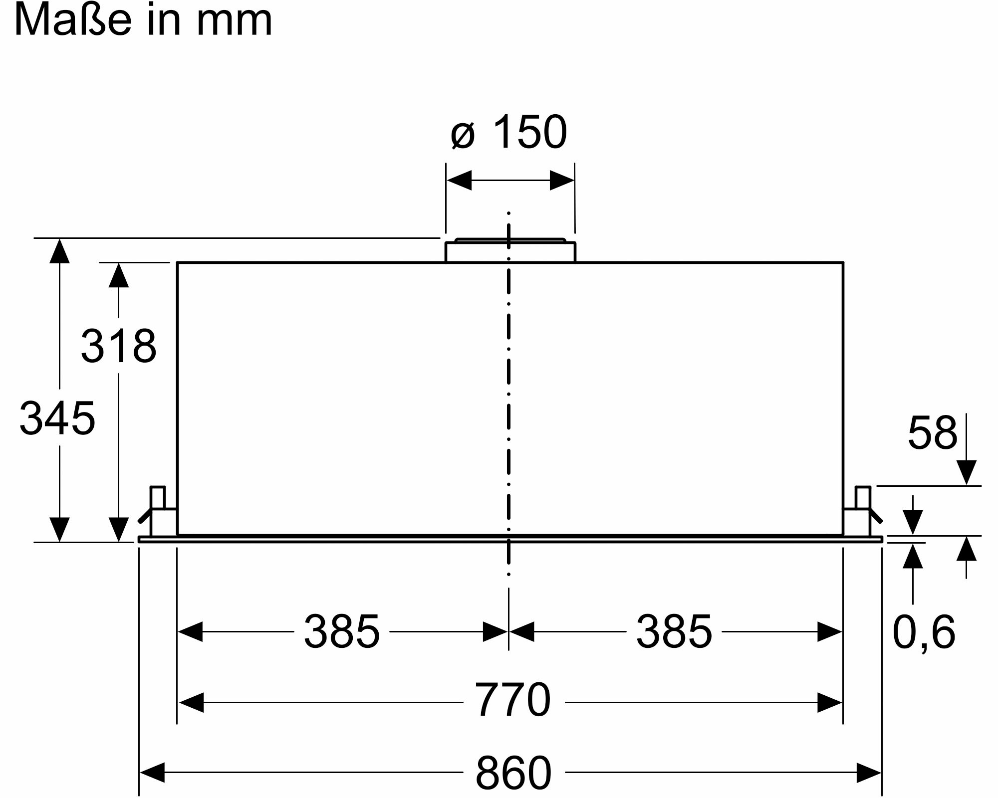 SIEMENS Lüfterbaustein »LB87NAC50« Serie iQ500
