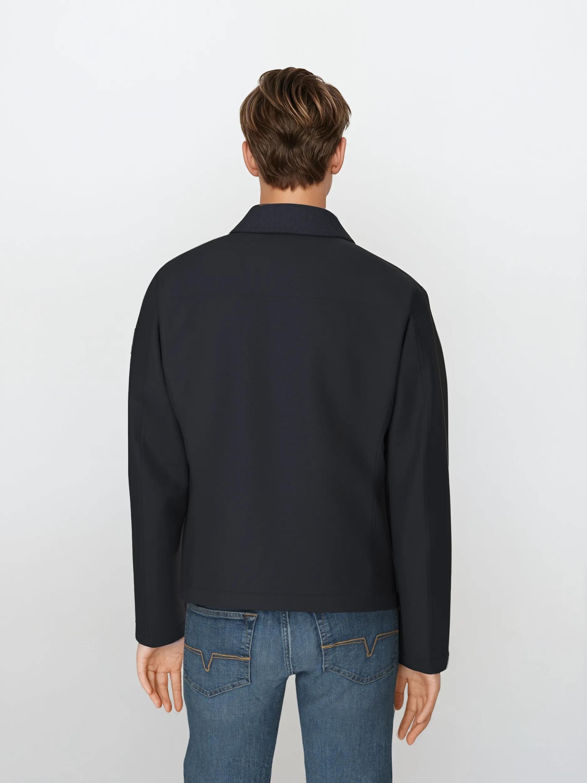 Joop Jeans Sommerjacke »Matok« ohne Kapuze Regular fit mit Umlegekragen