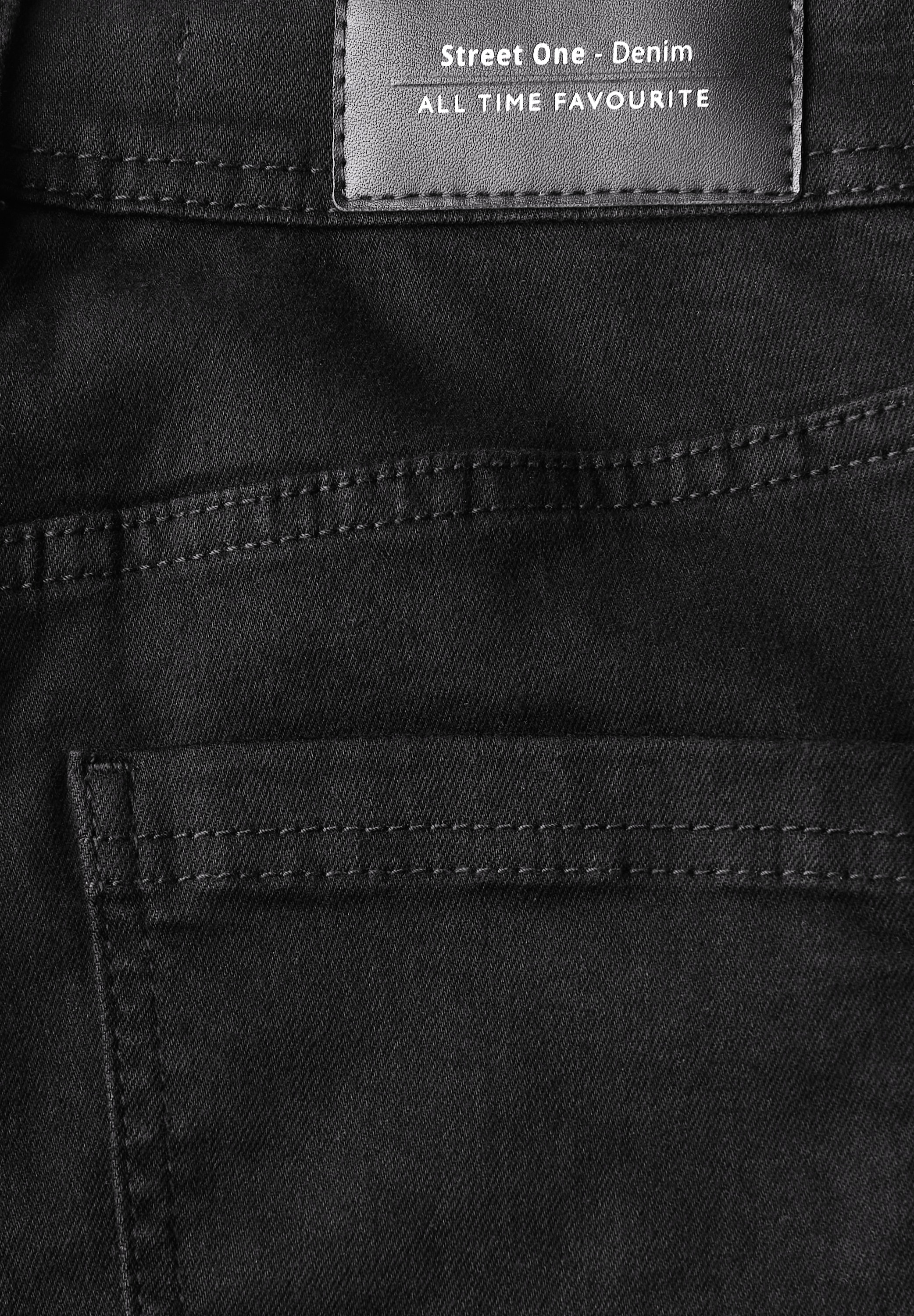 STREET ONE Bootcut-Jeans, im Slim Fit, High Waist