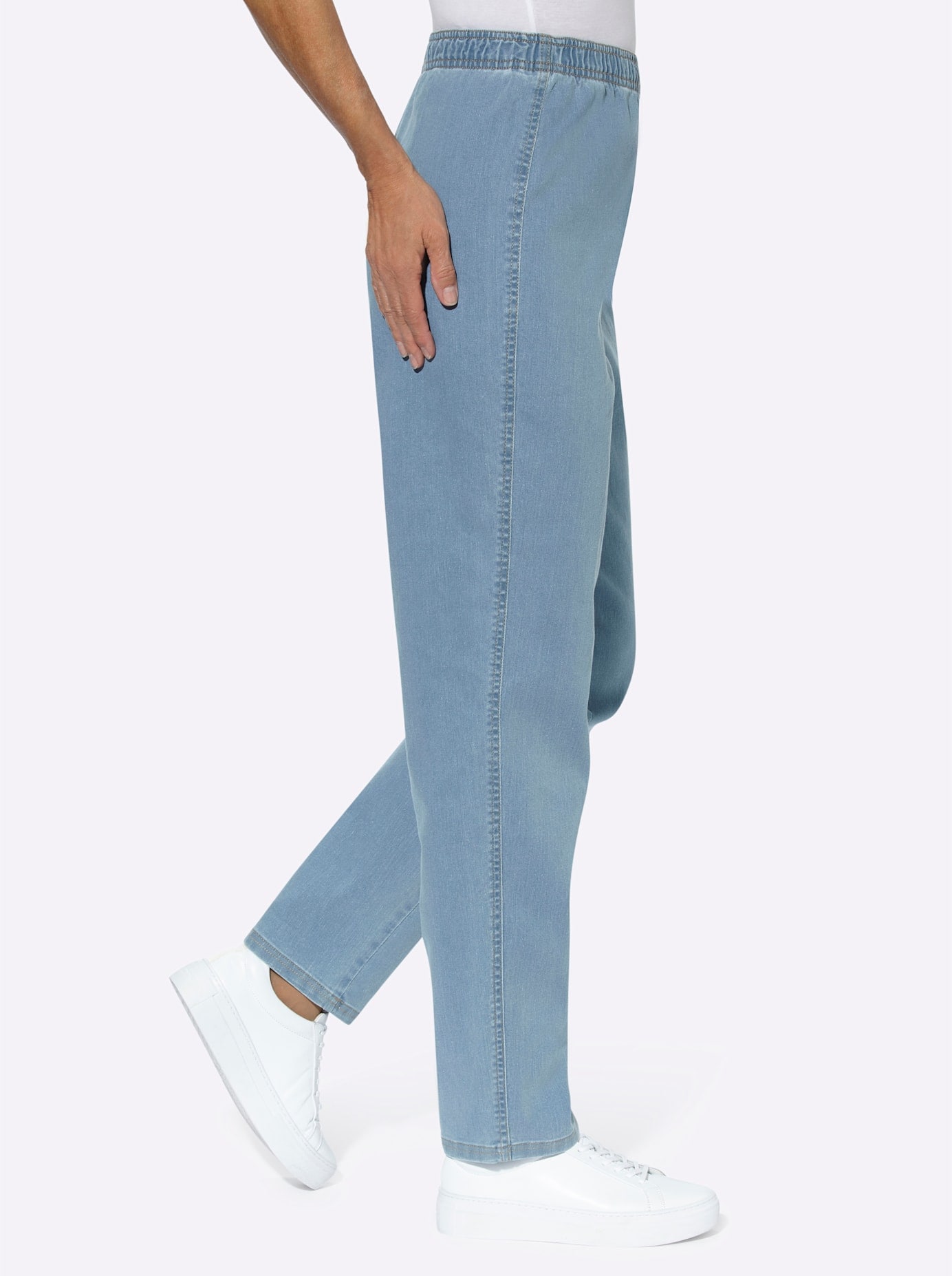 Classic Basics Schlupfjeans, (1 tlg.)