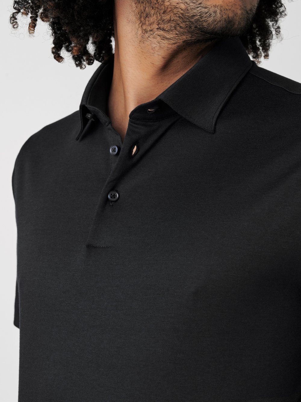 DESOTO Poloshirt »Essential Polo Kent 1/2«, Mit Rundhalsausschnitt