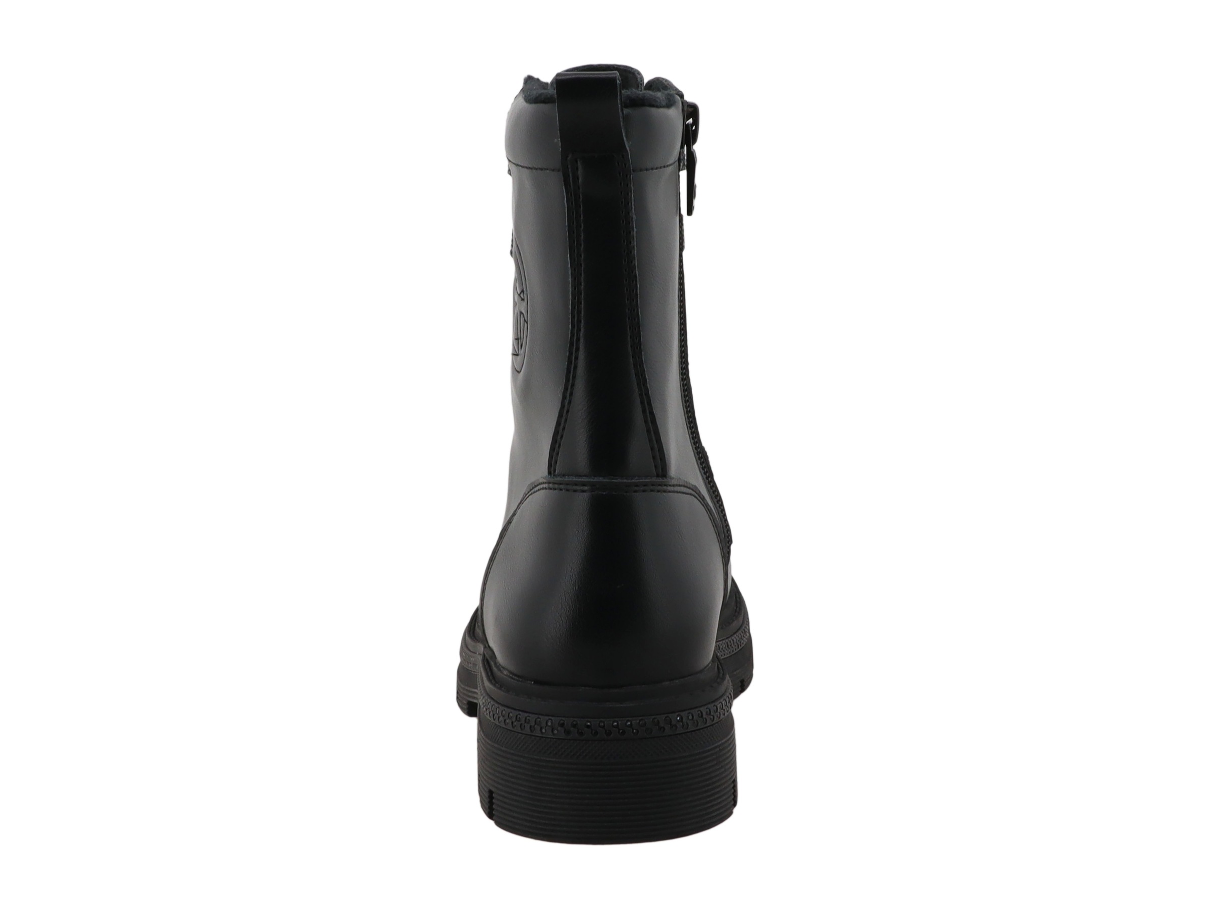 TOM TAILOR Schnürstiefelette  Blockabsatz, Schnürboots mit Glitzerdetails