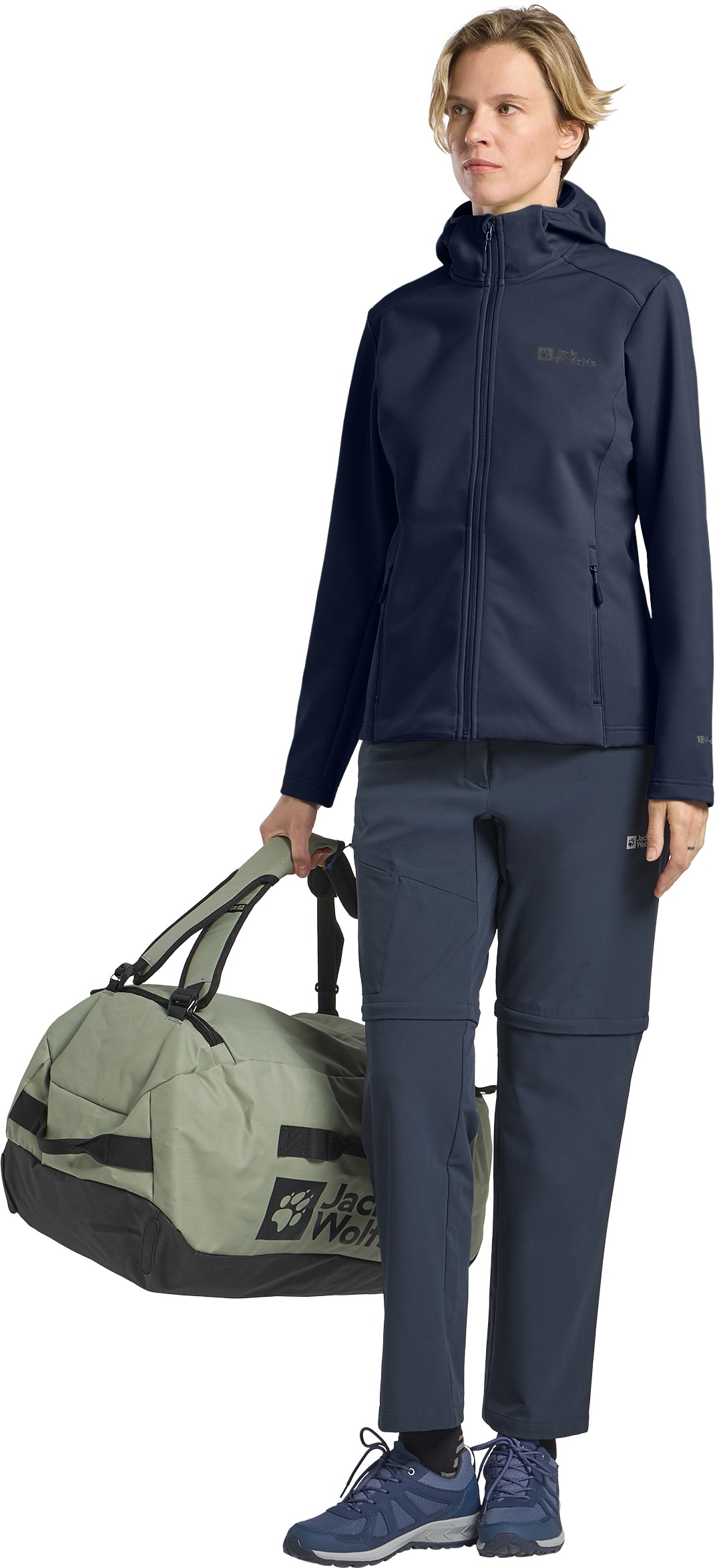 Jack Wolfskin Funktionsjacke »BORNBERG HOODY W«, mit Kapuze